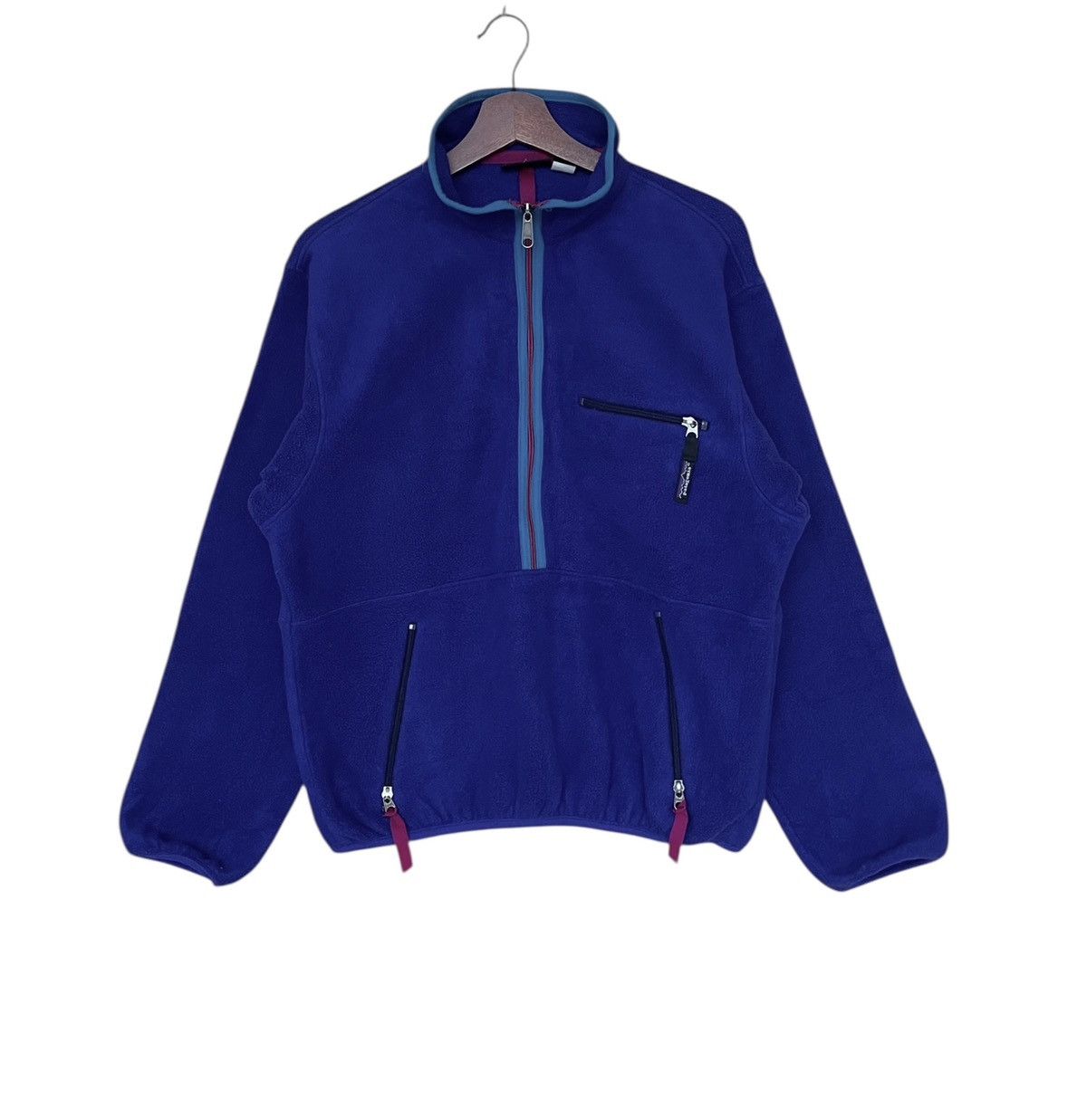 Patagonia × Vintage Vintage Brand Patagonia Snap Button Fleece 1990s Size US S / EU 44-46 / 1 - 1 Thumbnail