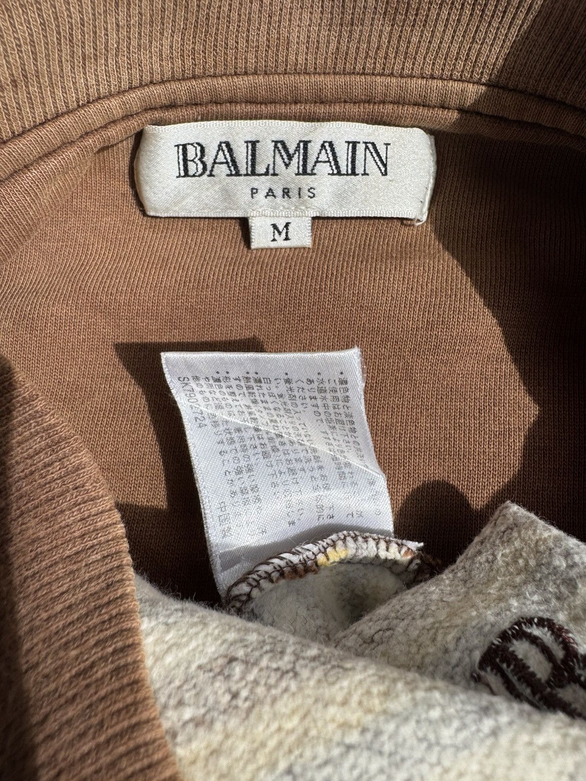 Balmain VERY RARE VINTAGE SWEATSHIRT PIERRE BALMAIN STRIPED Size US M / EU 48-50 / 2 - 3 Thumbnail