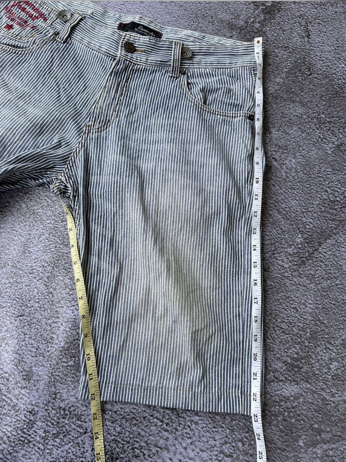 Hysteric Glamour Striped dominate short pants patched Size US 34 / EU 50 - 8 Thumbnail