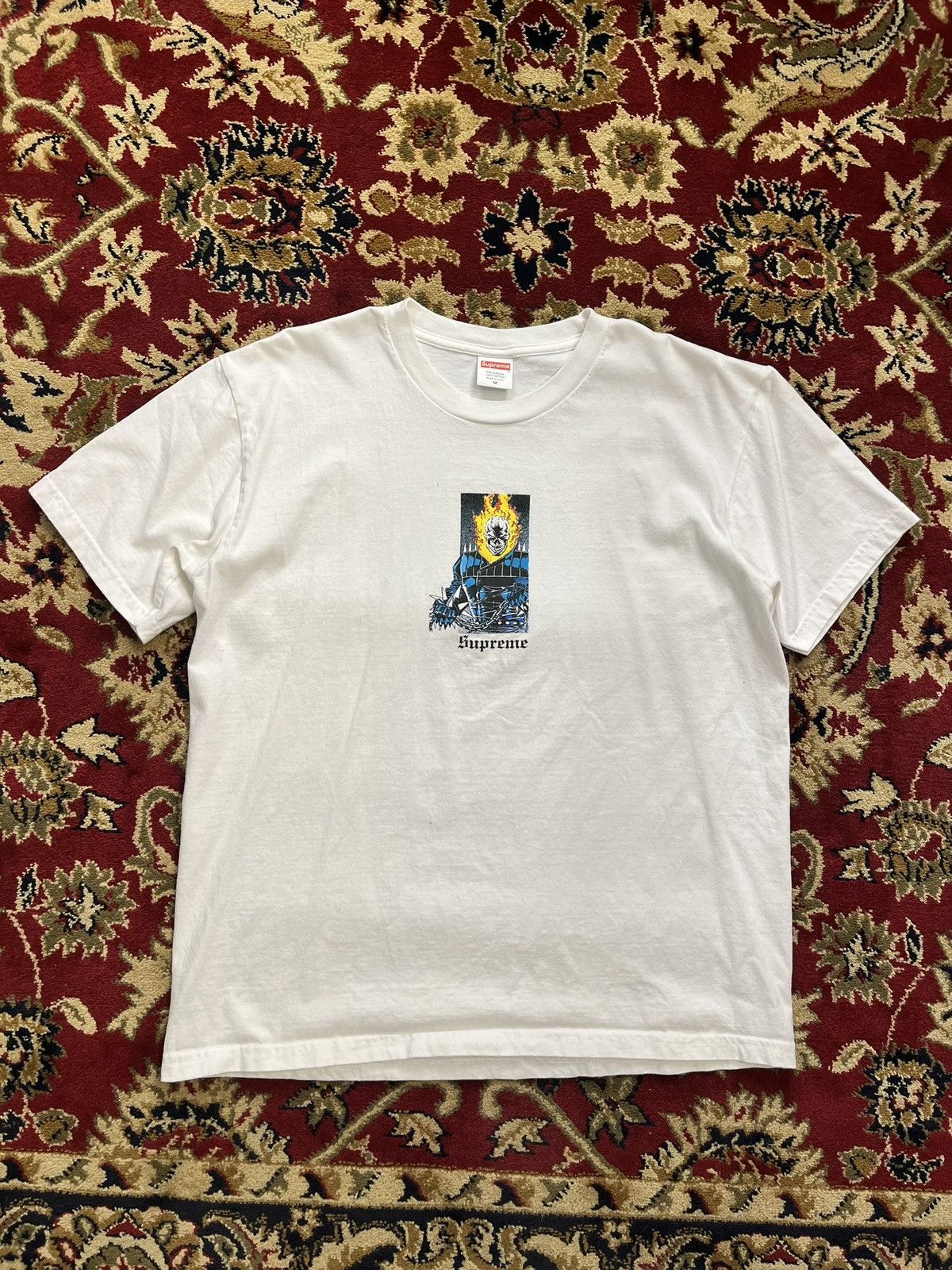 Supreme Supreme Ghost Rider Tee (White) Size US M / EU 48-50 / 2 - 1 Preview
