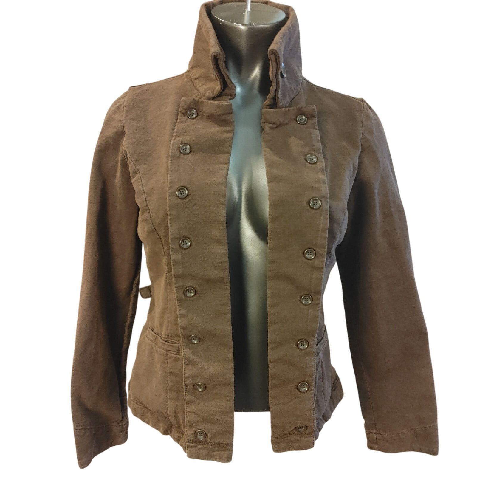 Other Cabi Women's M Brown Denim Long Sleeve Collared Jacket Size M / US 6-8 / IT 42-44 - 1 Thumbnail