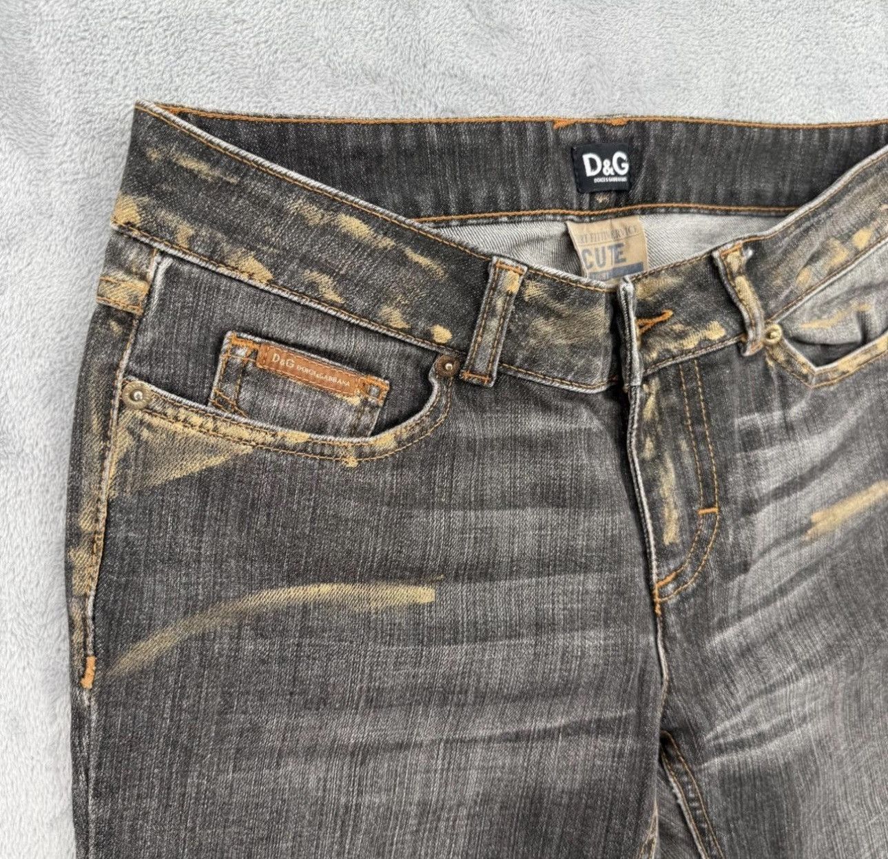 Dolce & Gabbana Vintage D&G Dolce & Gabbana Size 26" / US 2 / IT 38 - 5 Thumbnail