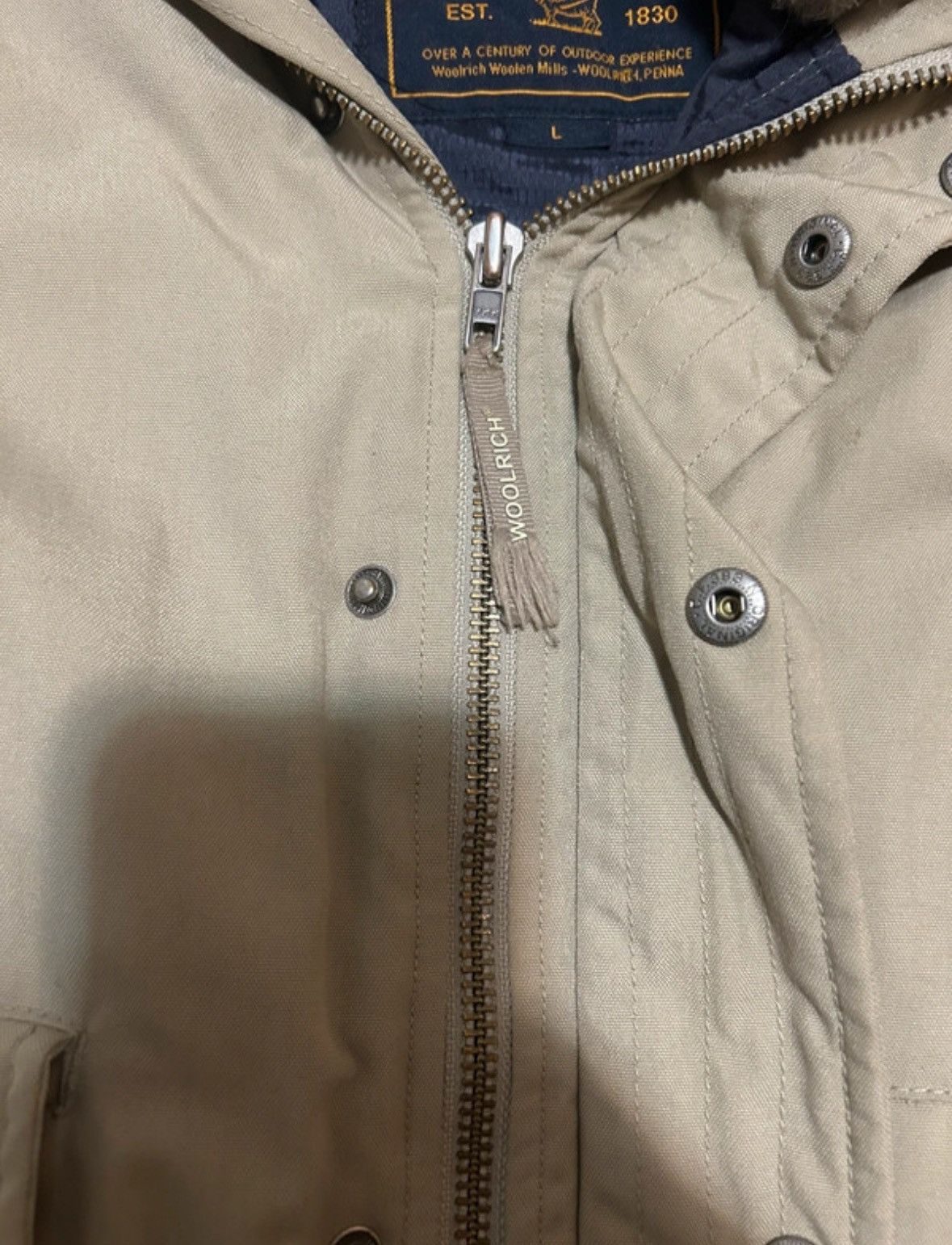 Woolrich Woolen Mills Woolrich Bomber with fur Size US L / EU 52-54 / 3 - 5 Thumbnail