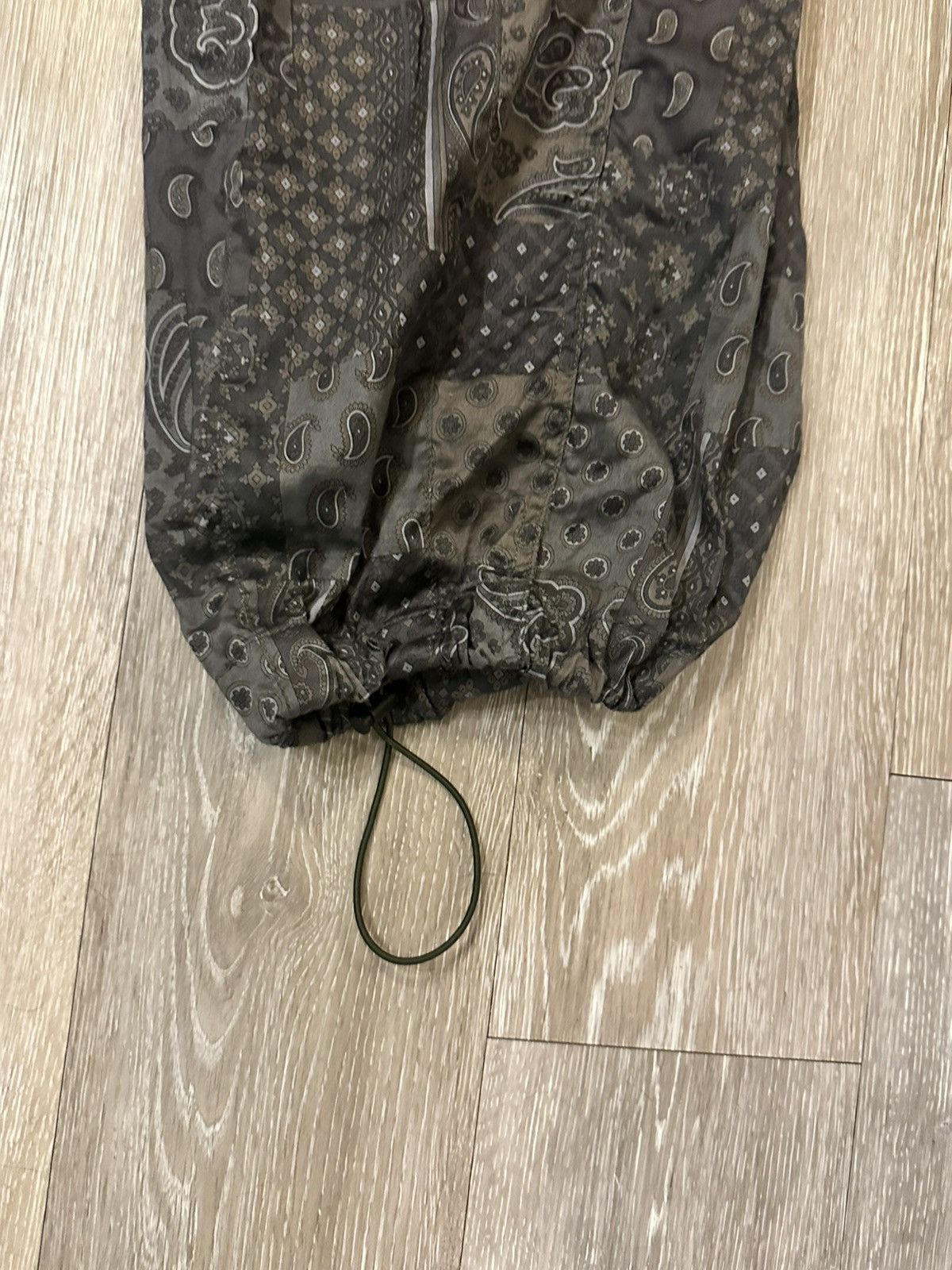 Afield Out Afield Out Green Paisley Cargo Pants Size US 32 / EU 48 - 4 Thumbnail