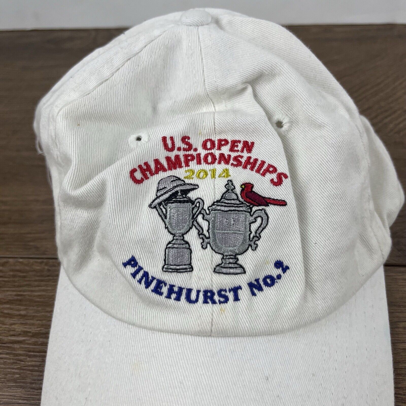 Other 2014 US Open Championships Hat White Hat Adjustable PGA Pine Size ONE SIZE - 7 Thumbnail