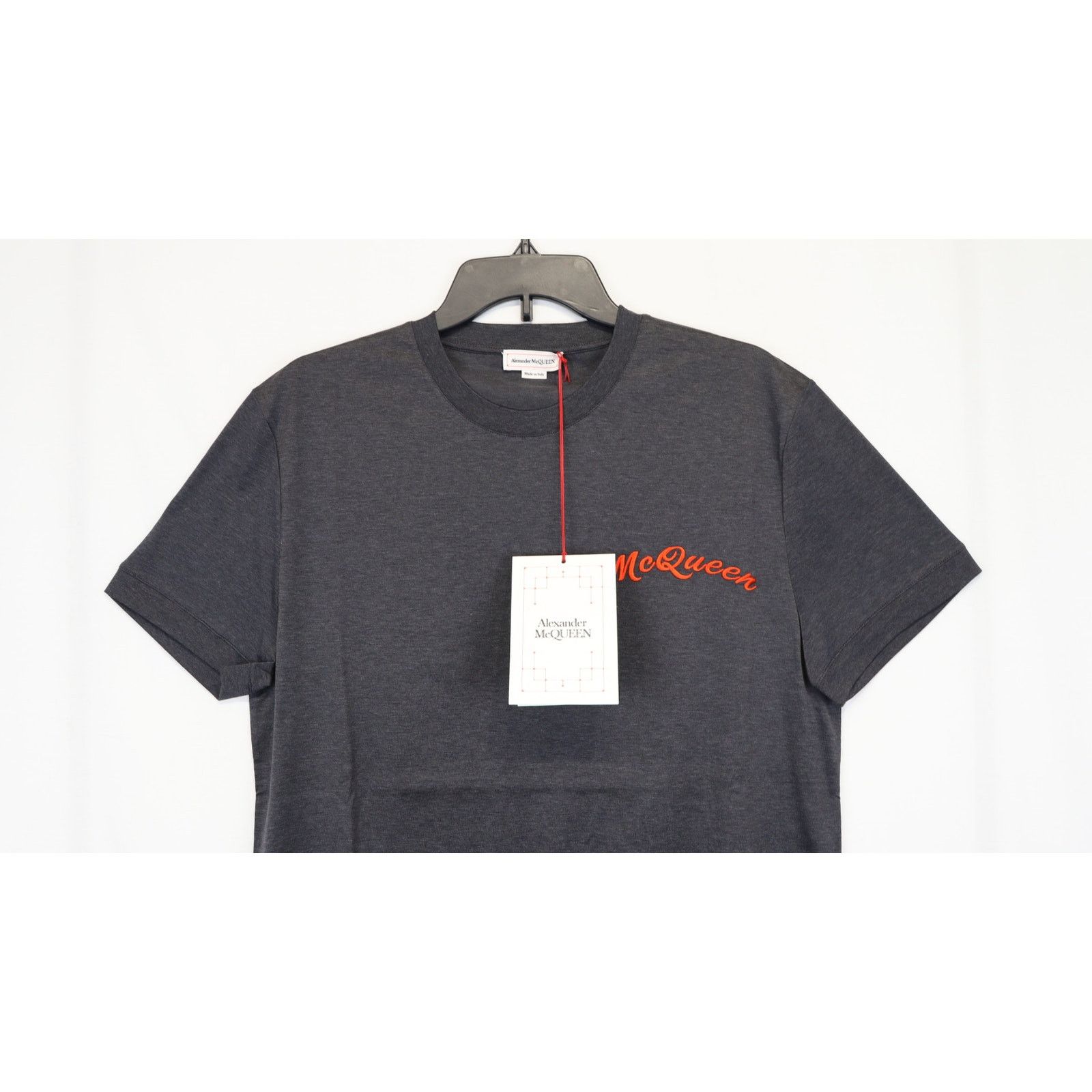 Alexander McQueen o1rshd1 ***Defective / T-Shirt in Nero Size US L / EU 52-54 / 3 - 7 Thumbnail