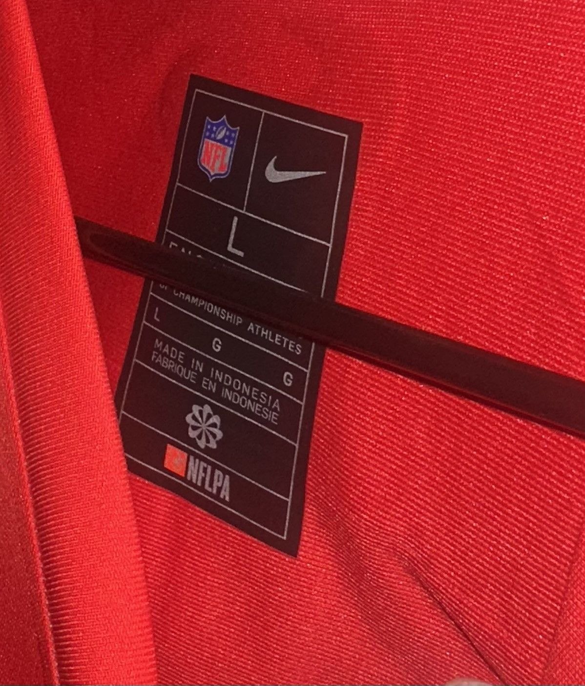Nike CJ STROUD RED JERSEY Size US L / EU 52-54 / 3 - 6 Thumbnail