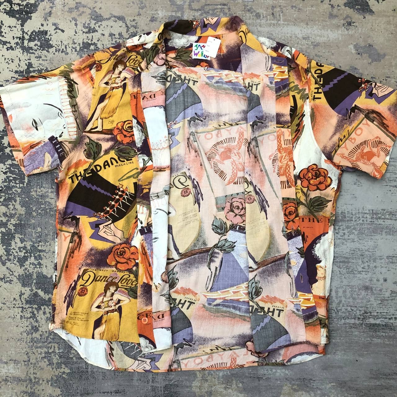 Jams World × Playboy T332 VTG JAMS WORLD X PLAYBOY DANCE BOWLING SHIRTS Size US XL / EU 56 / 4 - 3 Thumbnail