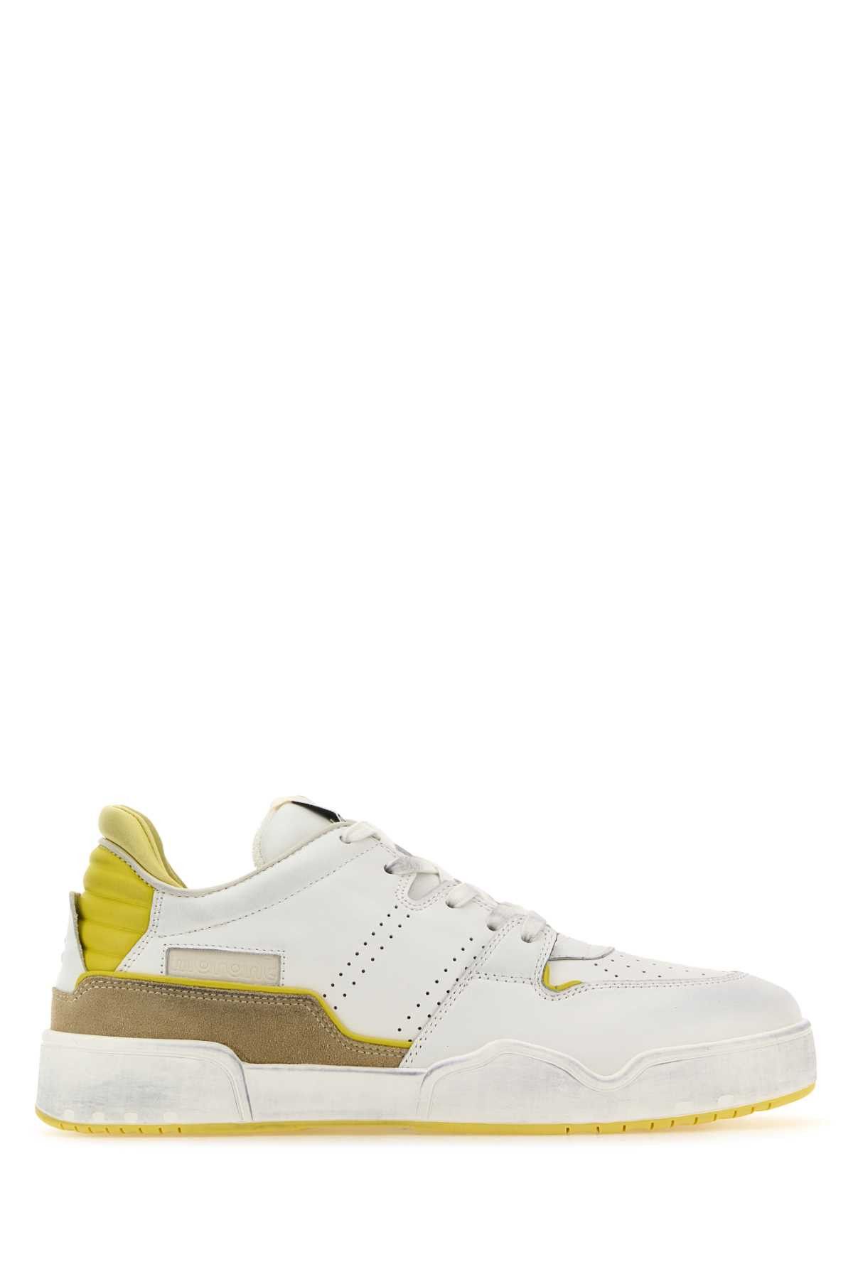 image of Isabel Marant Multicolor Leather Emreeh Sneakers, Men's (Size 8)