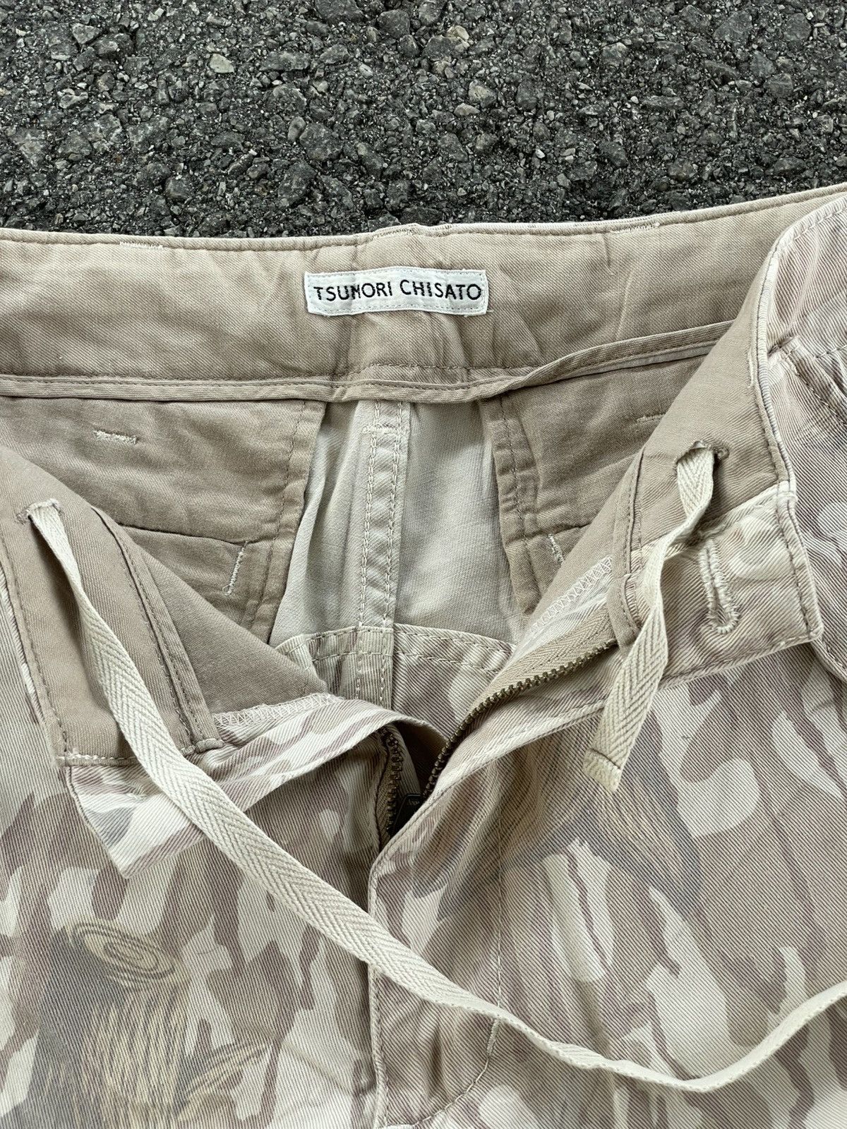Wood Pattern Loose Pant