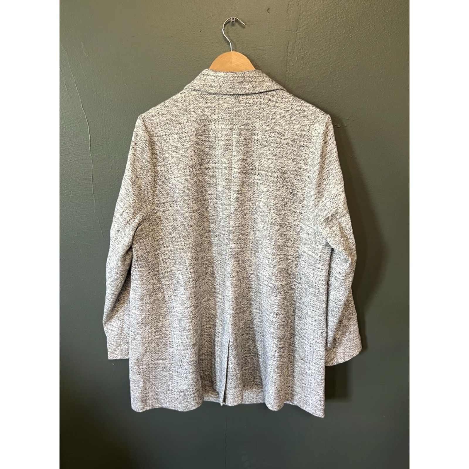 Torrid Torrid Blazer Jacket Long Sleeve Gray Womens Plus Size 1 Size XS / US 0-2 / IT 36-38 - 2 Thumbnail