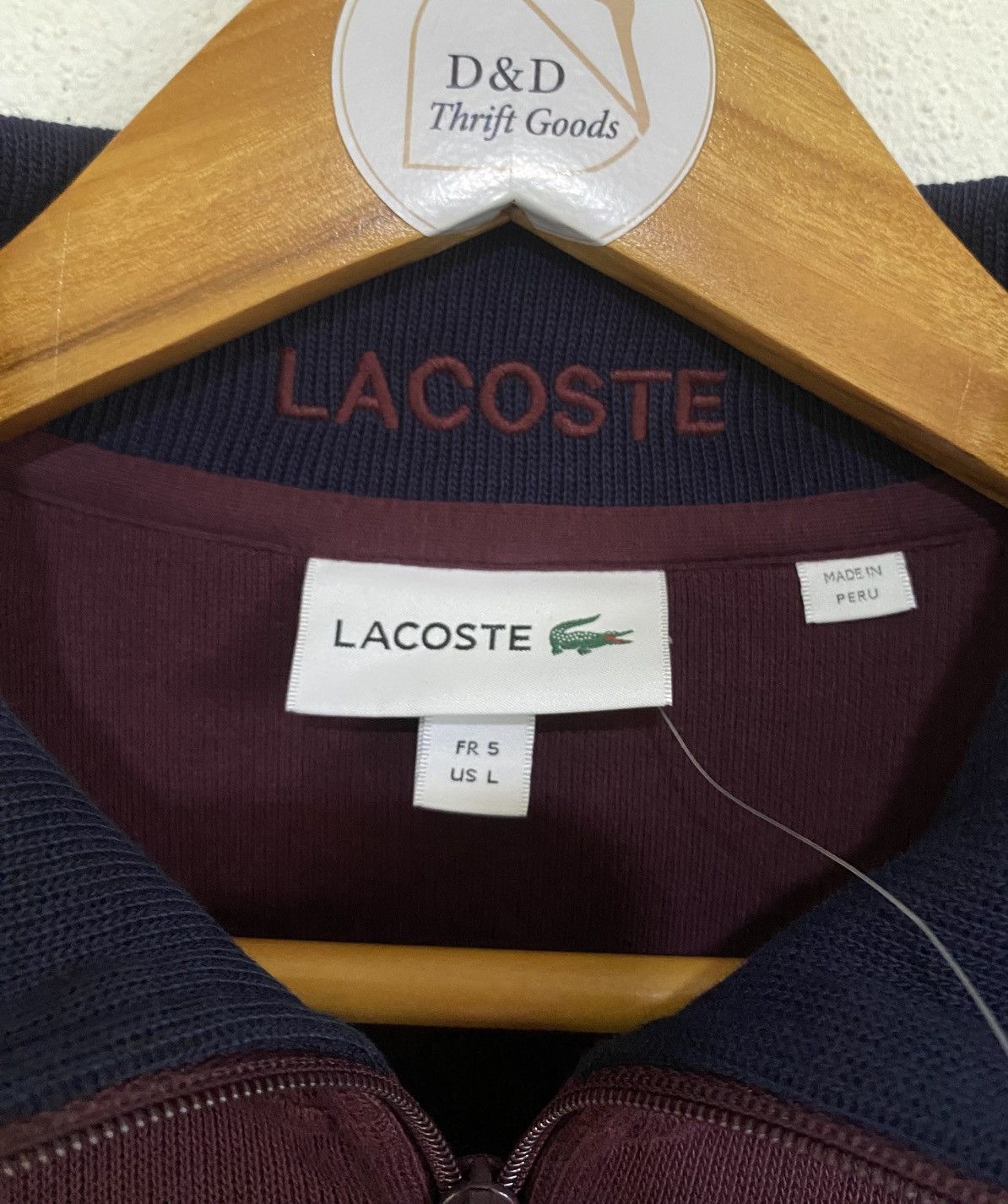 Lacoste Lacoste Quarter-Zip Sweatshirt Size US L / EU 52-54 / 3 - 4 Thumbnail