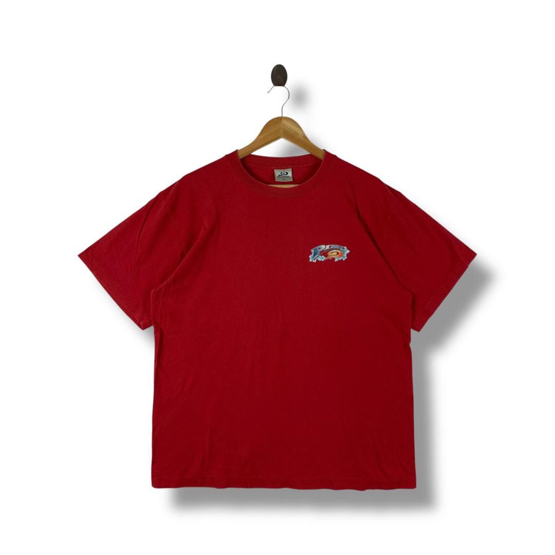 Vintage Vintage PIKO Big logo surfing red tee Size US XXL / EU 58 / 5 - 2 Thumbnail