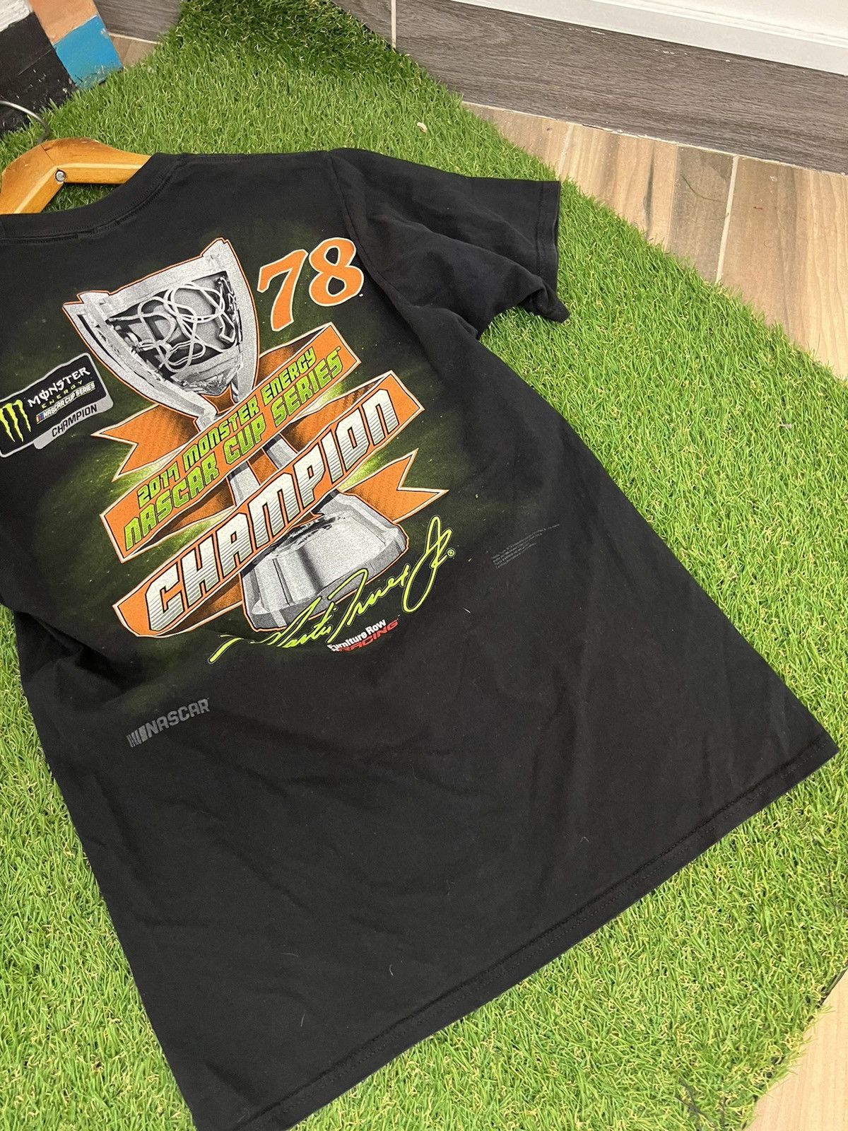 NASCAR Vintage NASCAR Monster Energy Racing T Shirt XL Y2K Stussy Size US S / EU 44-46 / 1 - 11 Thumbnail