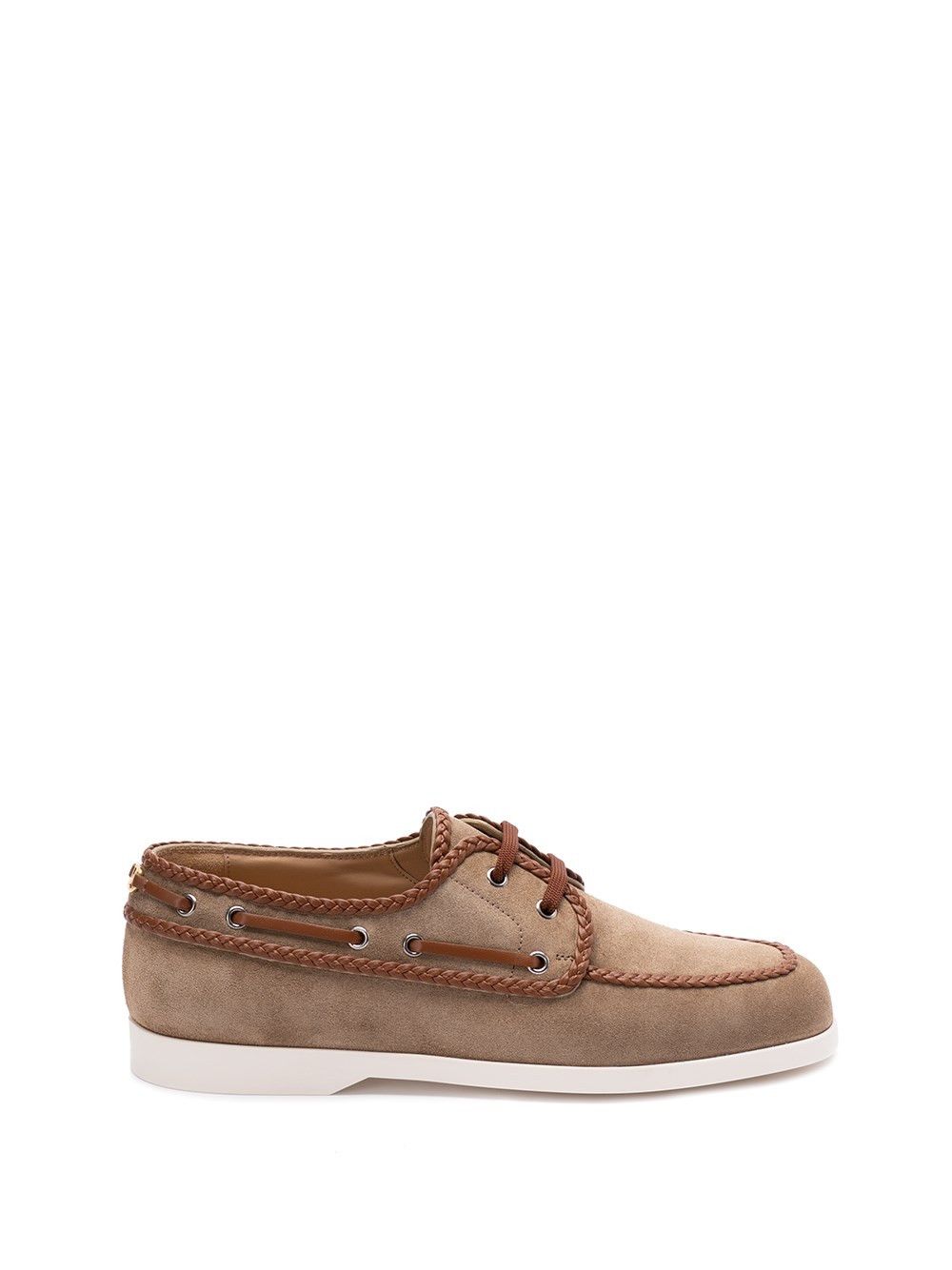 Valentino `Boat Shoe` Lace-Up Shoes Size US 7 / EU 40 - 1 Thumbnail