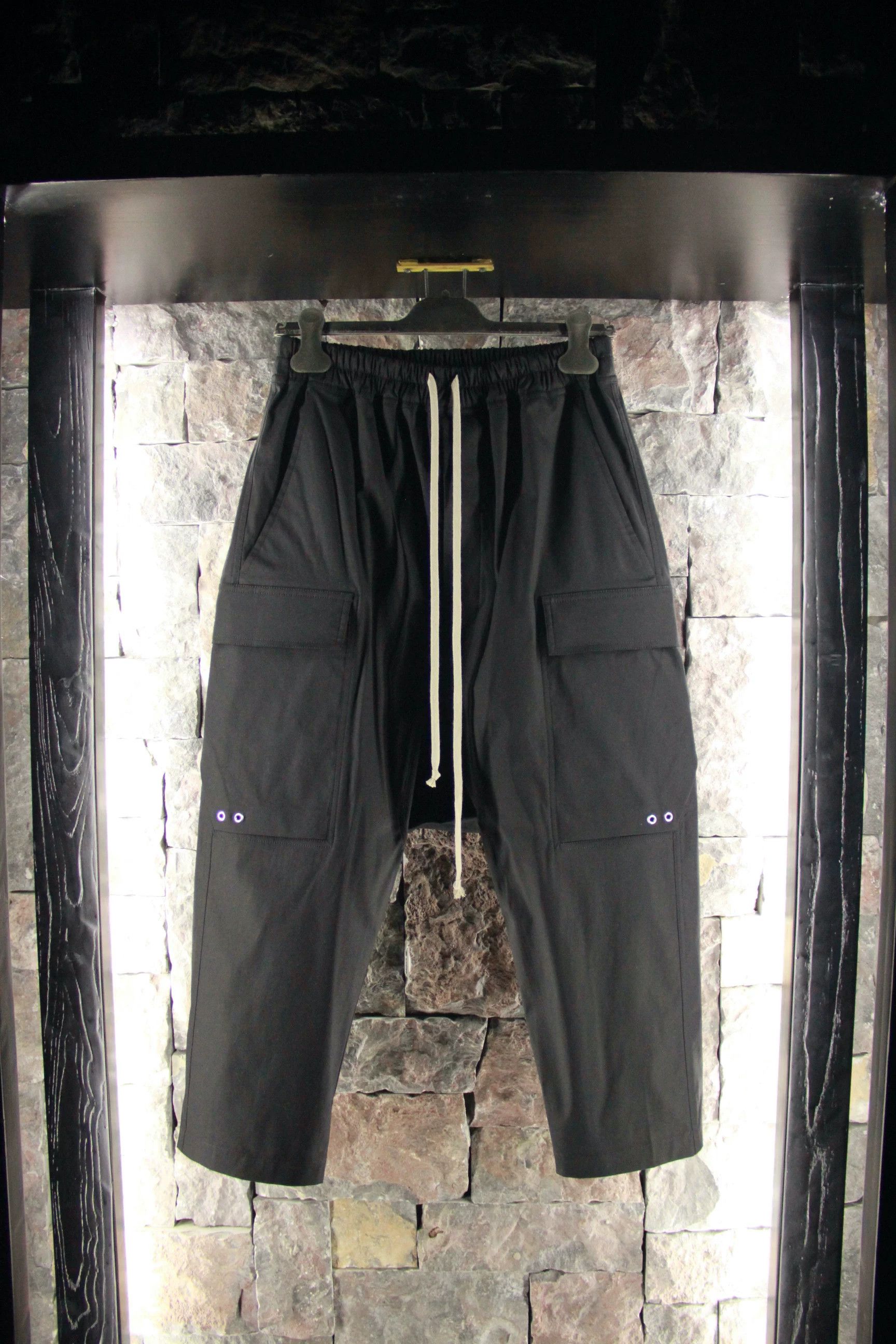 Rick Owens Rick Owens Black Casual Pants Men 32 Size US 32 / EU 48 - 1 Thumbnail