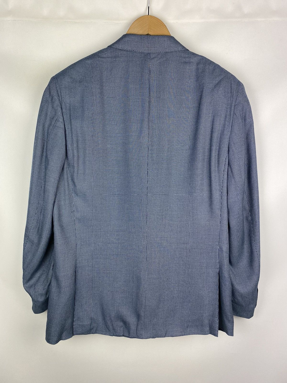 Canali Canali men’s bamboo blazer jacket sport coat size US 42 Size 42R - 13 Thumbnail