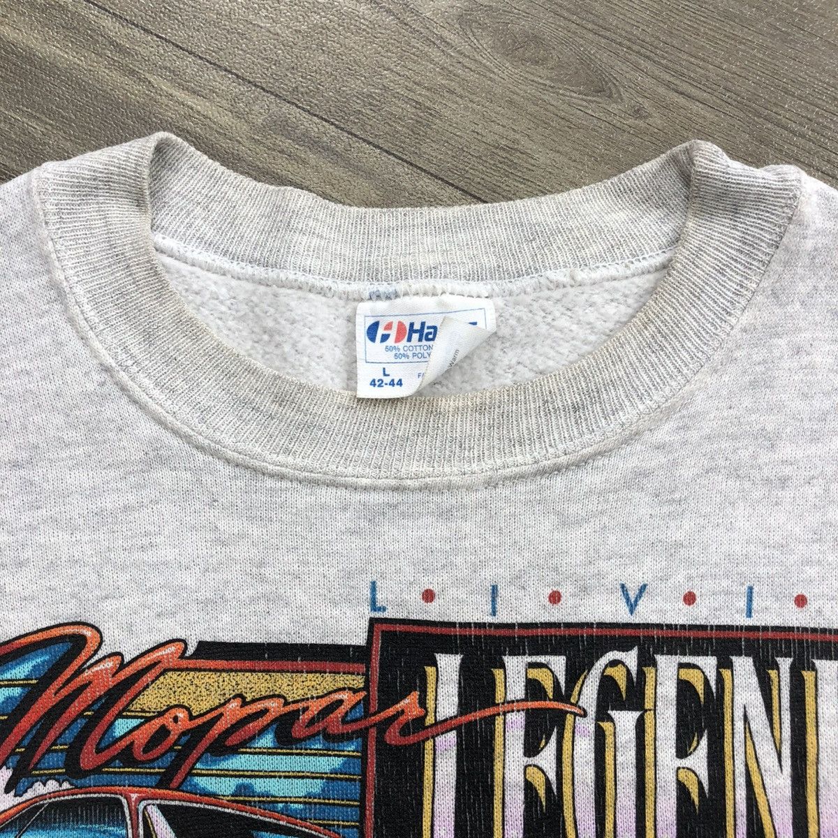 Vintage ©️1990s Vintage Mopar Living Legend Classic Racing Crewneck Size US L / EU 52-54 / 3 - 6 Thumbnail