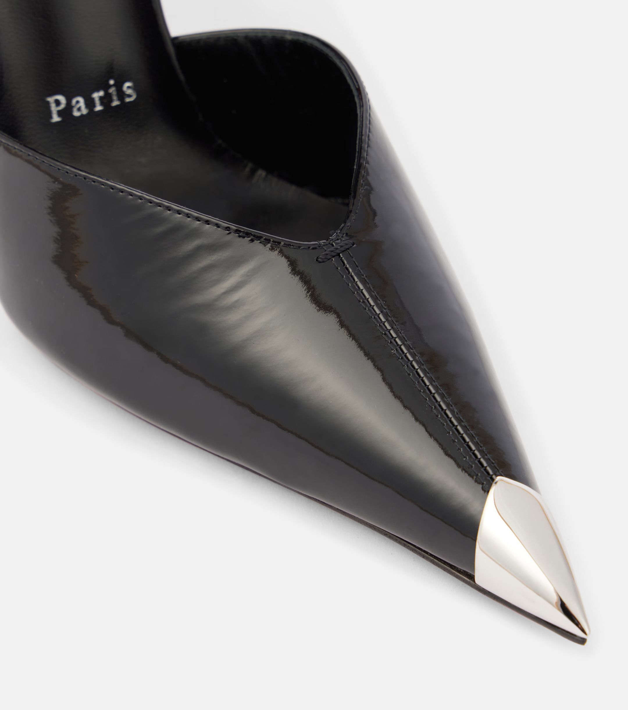Christian Louboutin oc11z0625 Pumps in Black Size US 10.5 / IT 40.5 - 4 Thumbnail