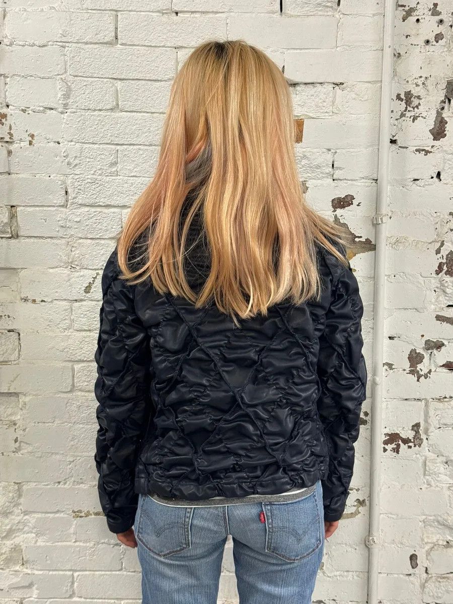 Marithe + Francois Girbaud FW2000 Marithé + François Girbaud Structure Navy Jacket Size S / US 4 / IT 40 - 3 Thumbnail
