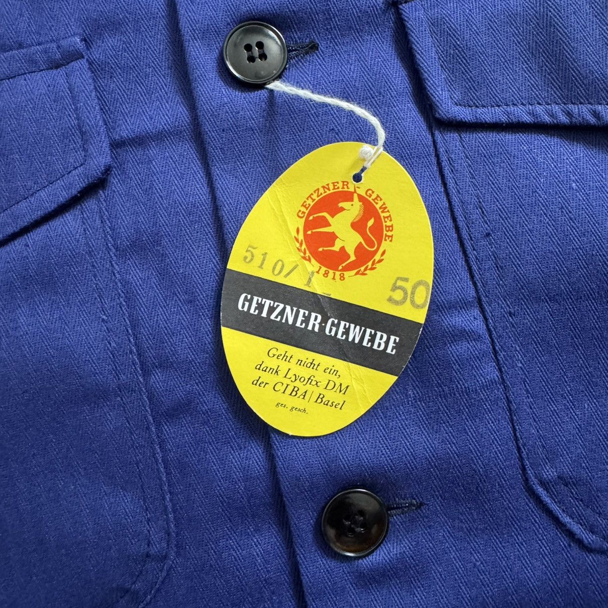 Le Laboureur German deadstock vintage HBT works french jacket Size US M / EU 48-50 / 2 - 11 Thumbnail