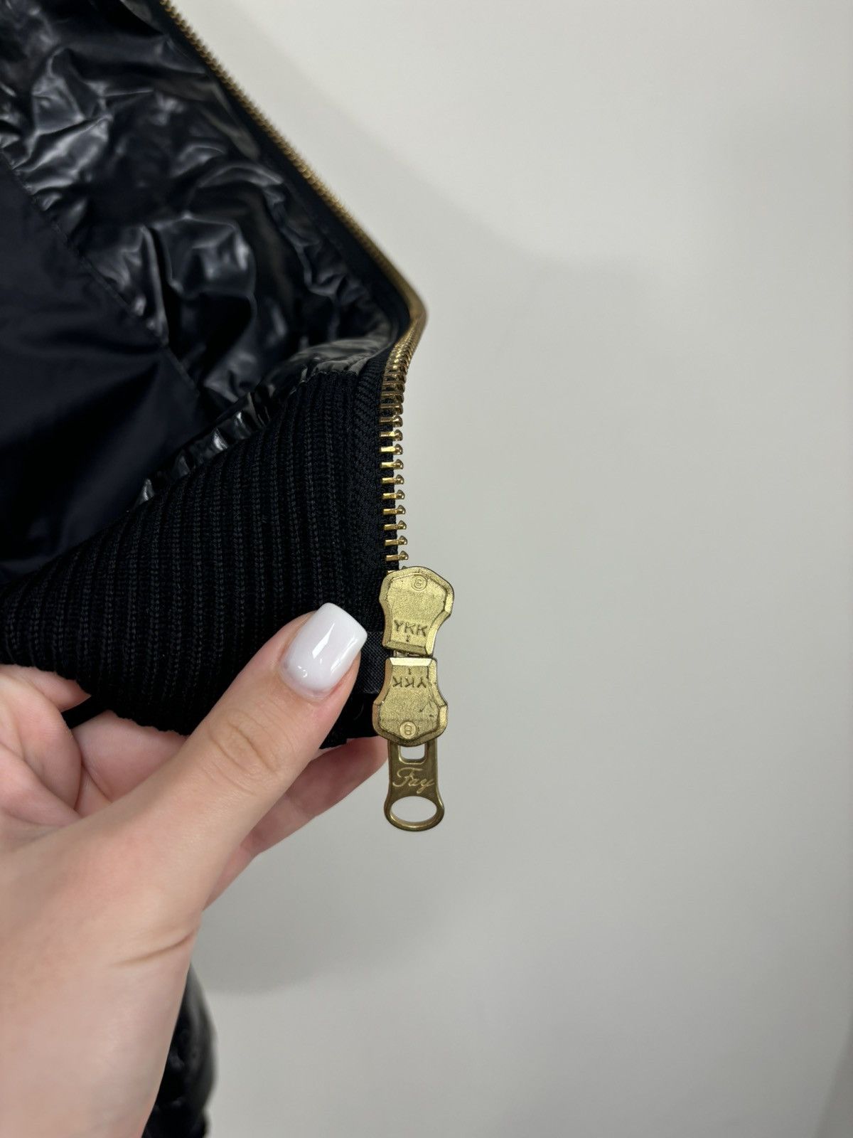 Fay Fay Women’s Shiny Black Italian Luxury Multipocket Jacket Size L / US 10 / IT 46 - 16 Thumbnail