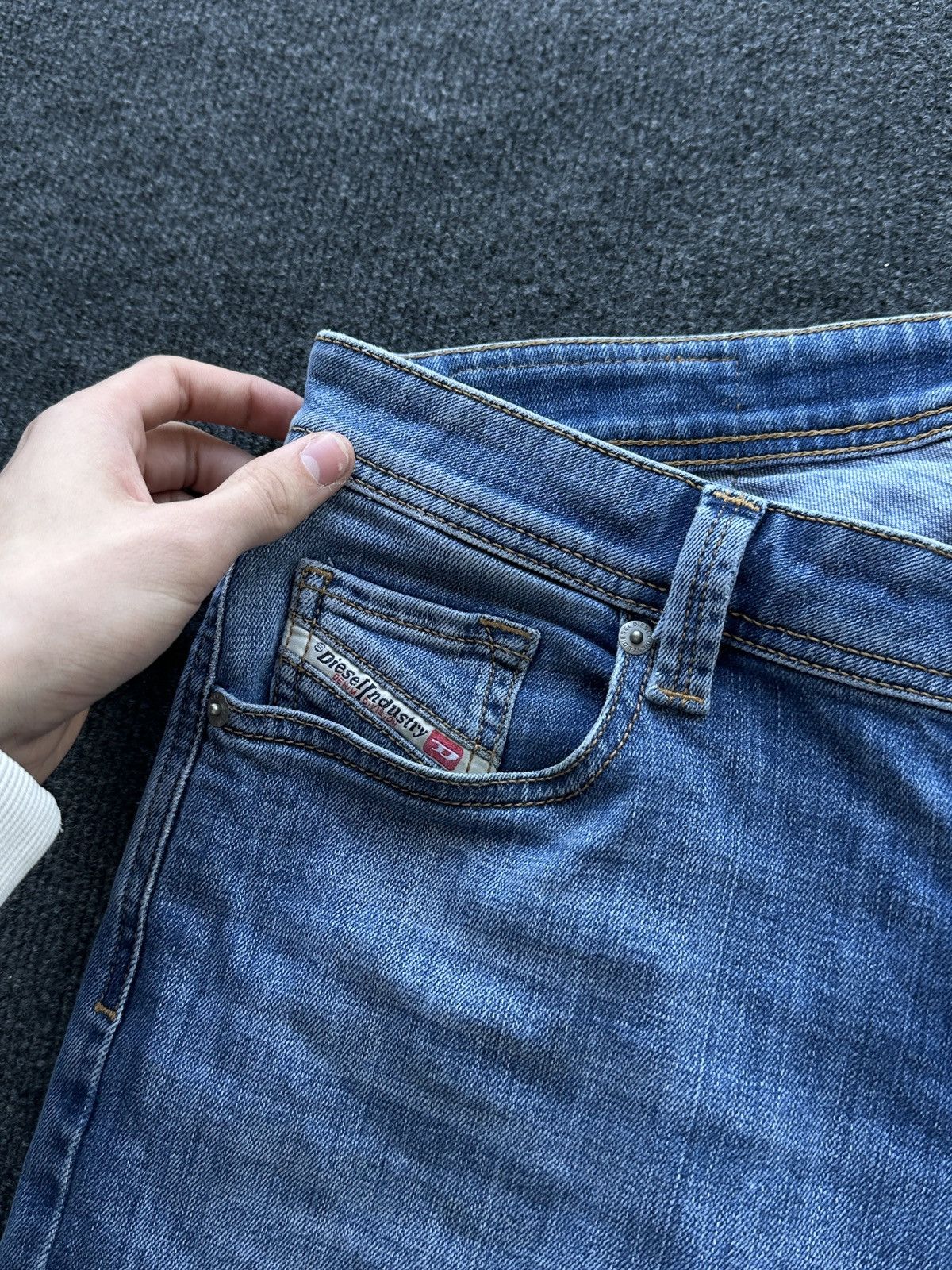 Diesel 🚨 RARE DIESEL MEN DENIM JEANS AVANT GARDE IFSIXWASNINE Y2K Size US 32 / EU 48 - 9 Thumbnail