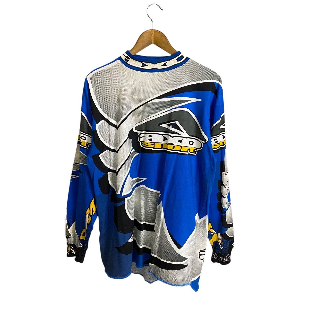 Gear for Sports × Vintage Vintage 90s AXO Sport Team D-max Racing Motocross Sweatshirt Size US M / EU 48-50 / 2 - 1 Thumbnail
