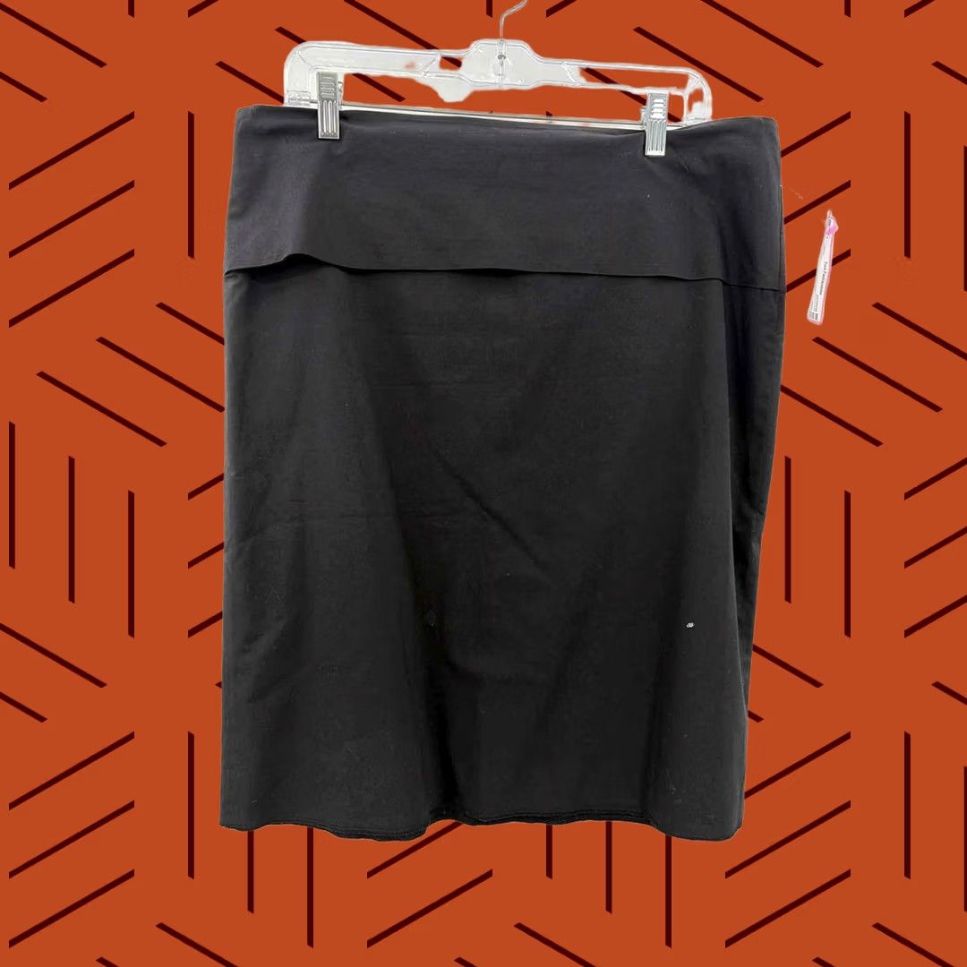 DKNY DKNY Mini Skirt Black Size 12 Regular Pre-Owned Size 34" / US 12 / IT 48 - 1 Thumbnail