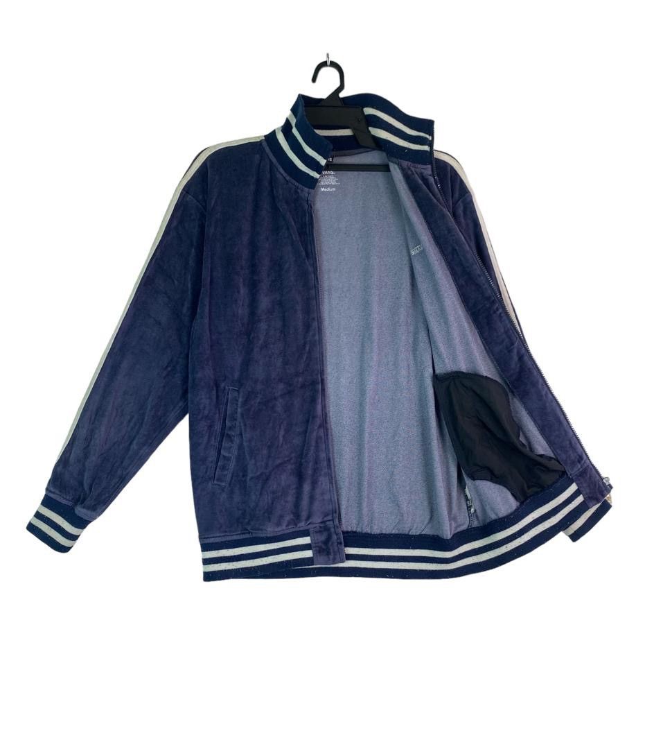 Vans × Vintage Rare Y2K Vans light velvet varsity style jacket Size US M / EU 48-50 / 2 - 3 Thumbnail
