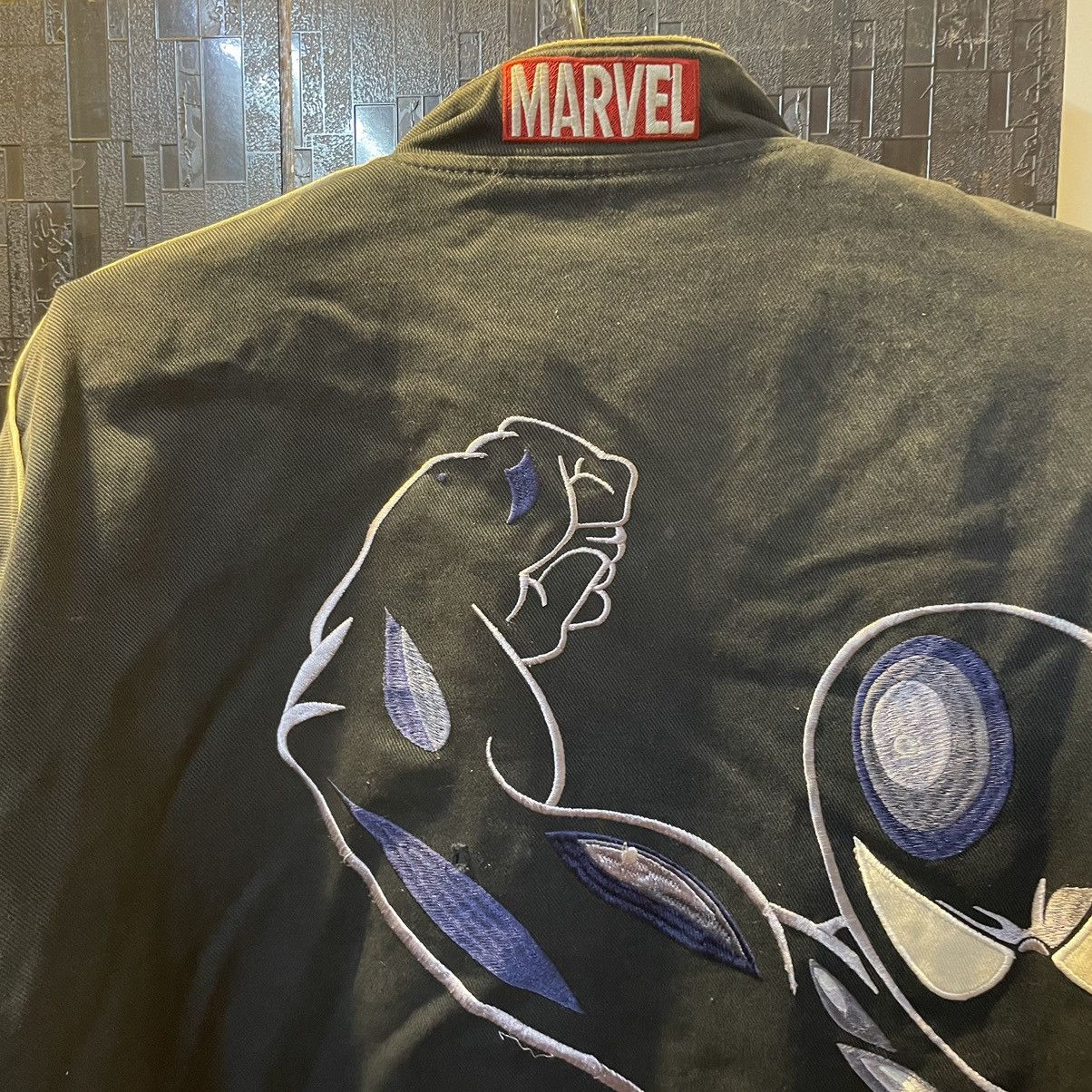 Marvel Comics VTG Marvel x JH Design ,Venom / Spider-Man racing Jacket Size US XXL / EU 58 / 5 - 18 Thumbnail