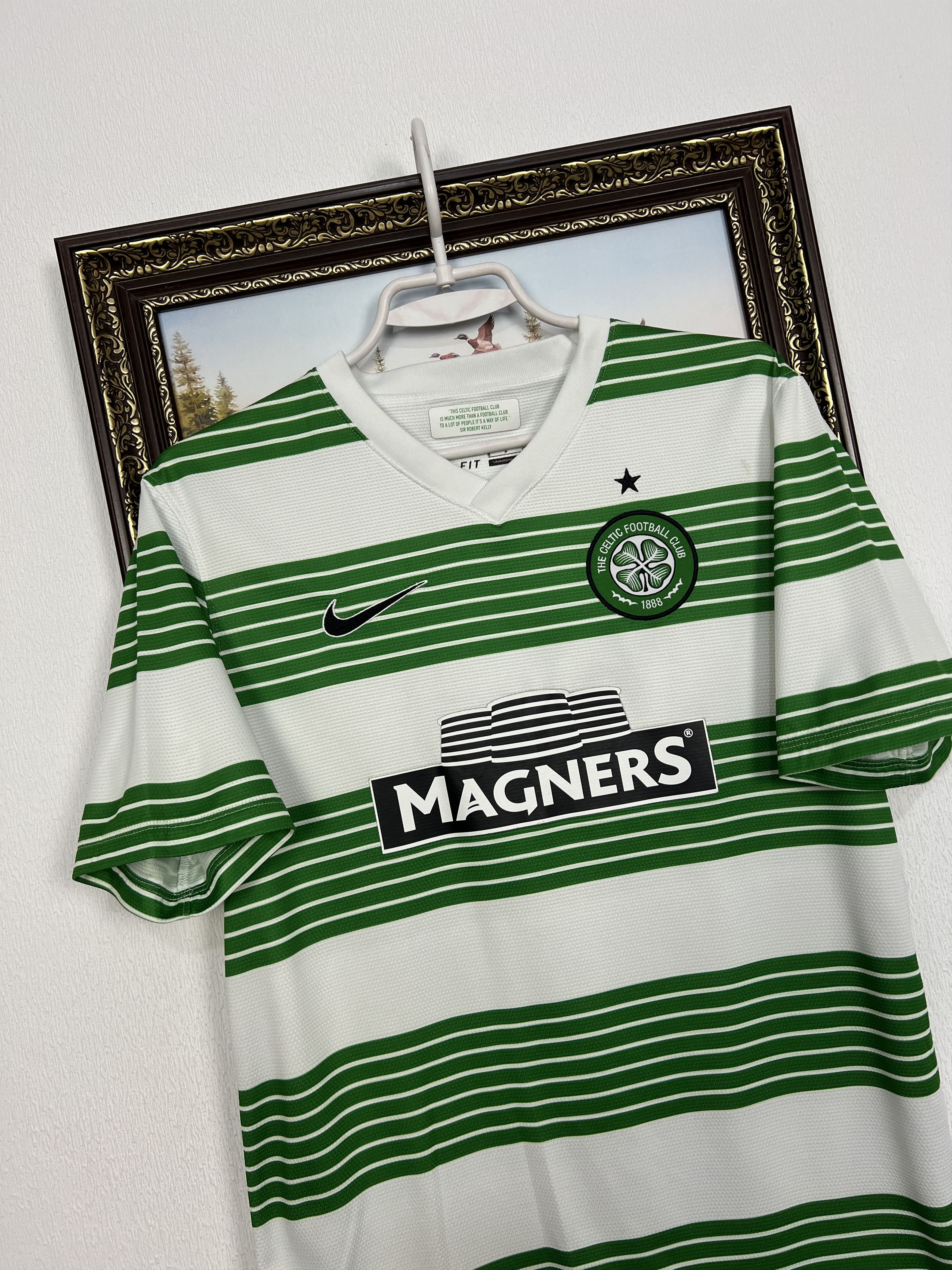 Nike Celtic Home football shirt 2013 Soccer Jersey Sport Trikot Size US S / EU 44-46 / 1 - 3 Thumbnail