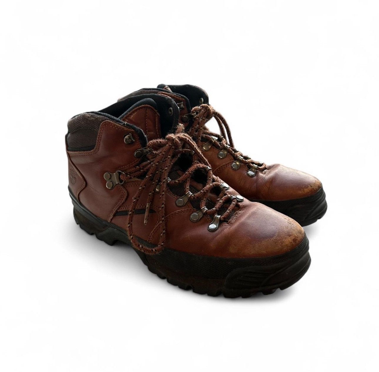 Timberland 90s TIMBERLAND ACT FULL GRAIN LEATHER BOOT Size US 10.5 / EU 43-44 - 3 Thumbnail