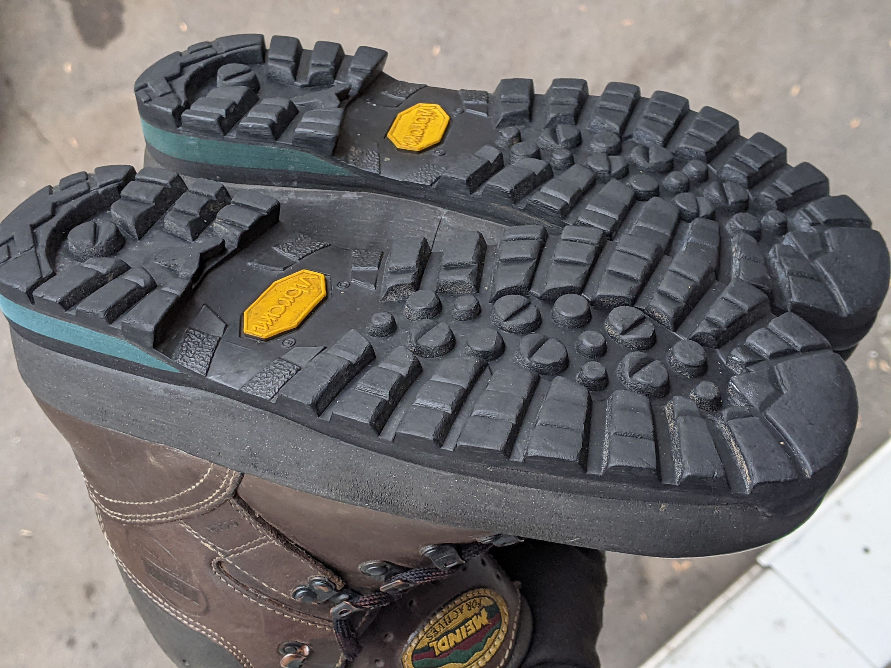LOWA Meindl Leather Hiking Boots LaSportiva Scarpa Vibram Vintage Size US 8 / EU 41 - 11 Thumbnail