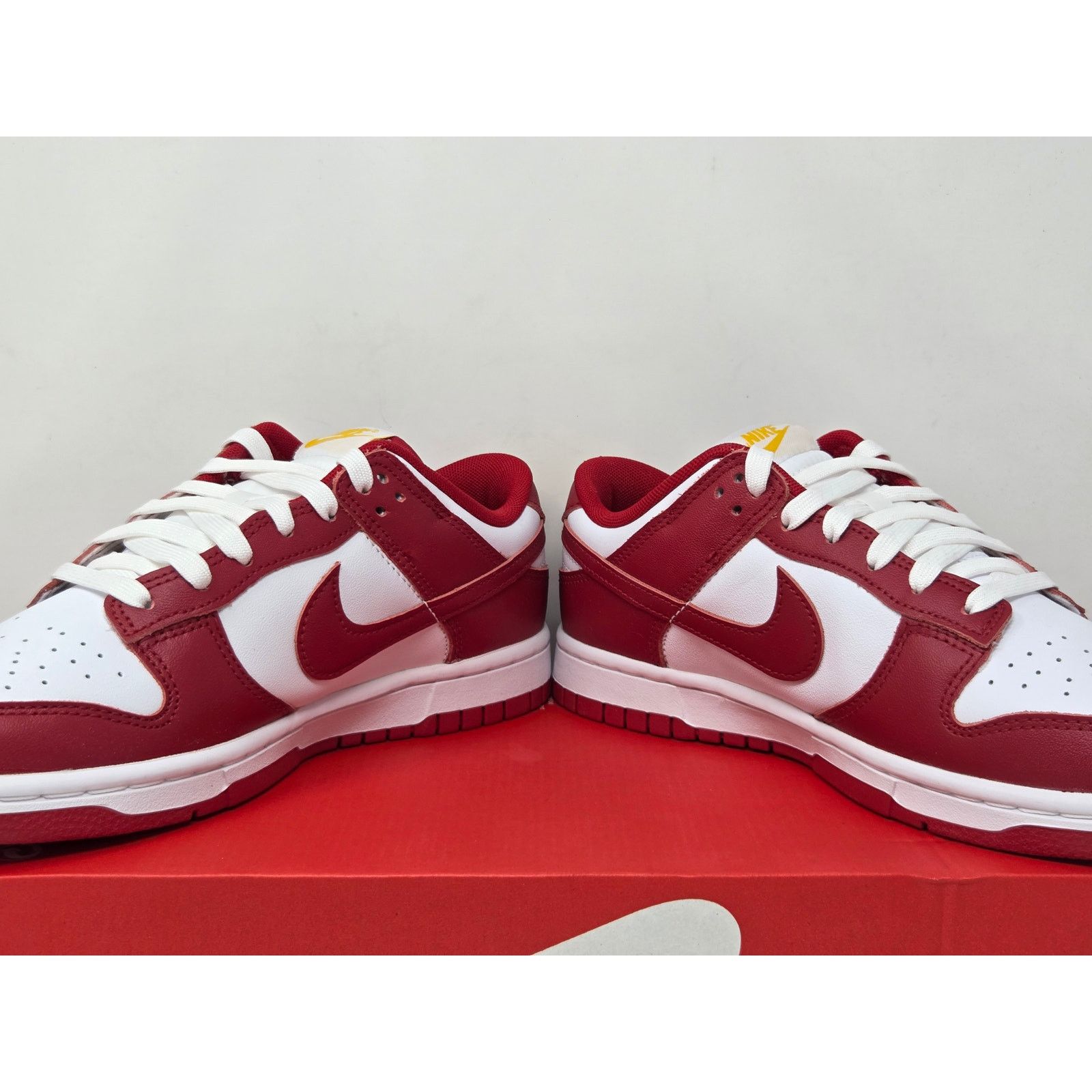 Nike DS Nike Dunk Low GYM RED GOLD DD1391-602 Size US 7 / EU 40 - 6 Thumbnail