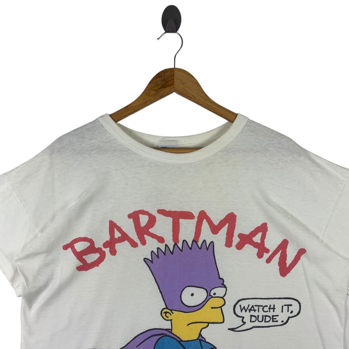 Cartoon Network × Vintage Vintage BARTMAN big printed women tee Size XL / US 12-14 / IT 48-50 - 2 Thumbnail