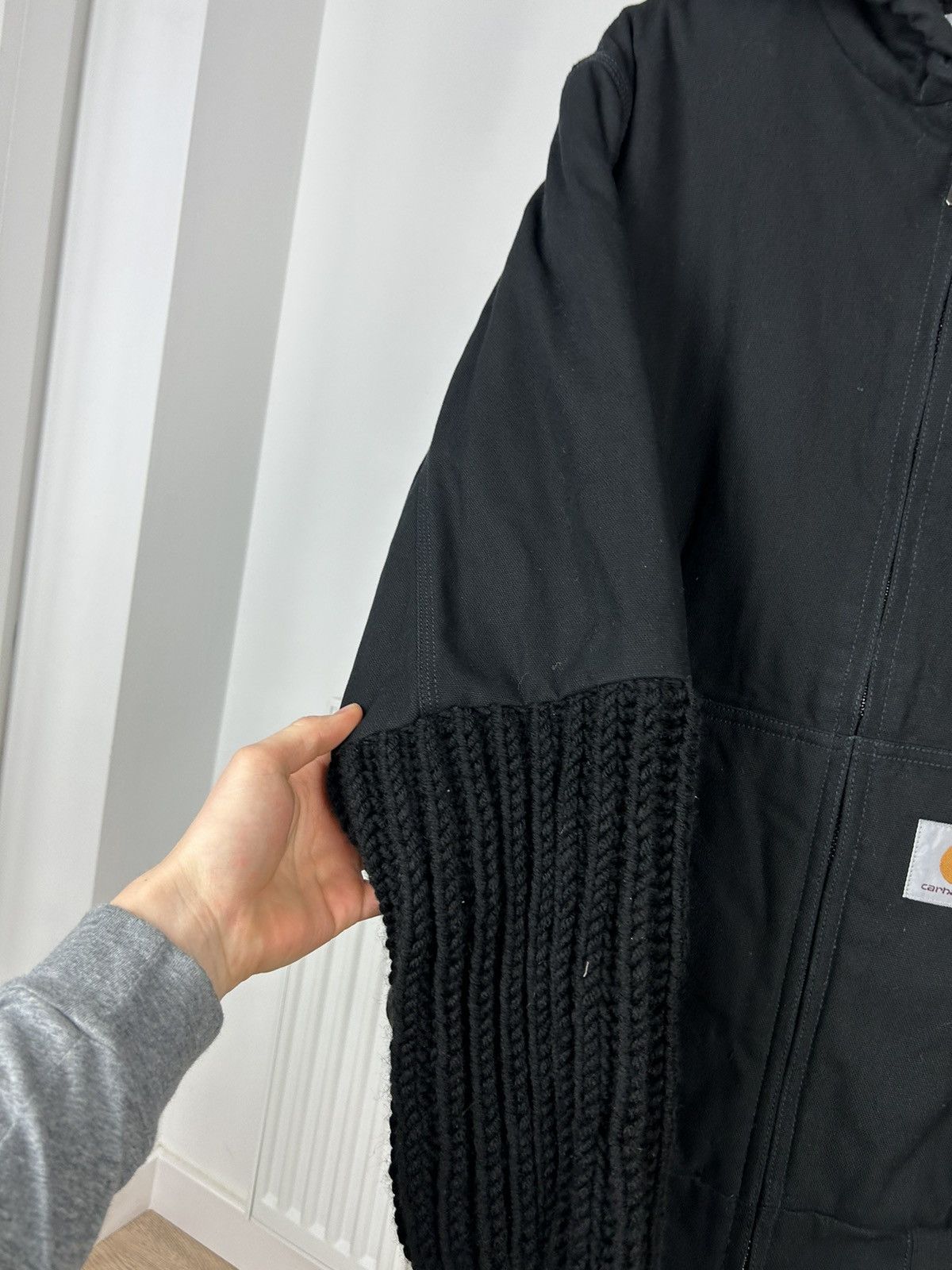 Carhartt × Vintage CARHARTT VINTAGE ACTIVE DETROIT BLACK JACKET FADED Size US L / EU 52-54 / 3 - 6 Thumbnail