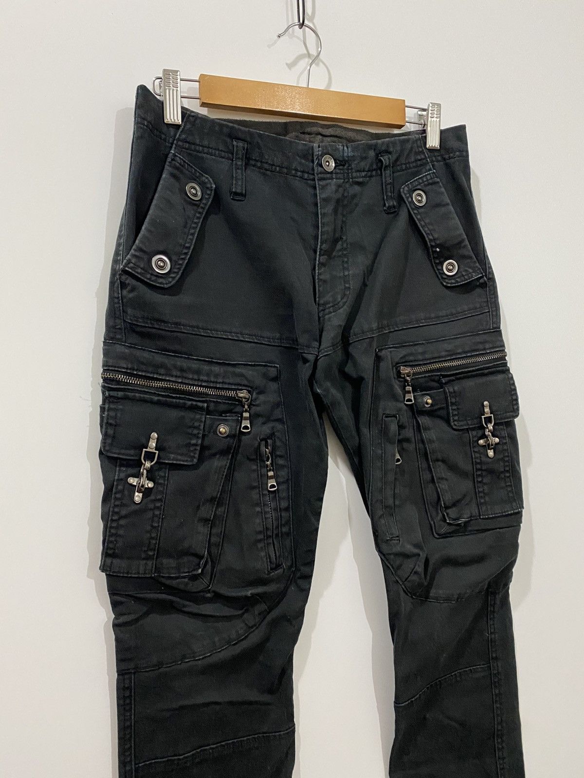 semanticdesign Semantic Design Multi Pocket Stretchy Cargo Pants Slim Size US 30 / EU 46 - 2 Thumbnail