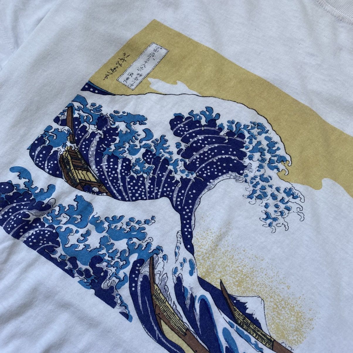 Designer Vintage Hokusai Big Graphic Logo designer 1990’s tee Size US M / EU 48-50 / 2 - 3 Thumbnail