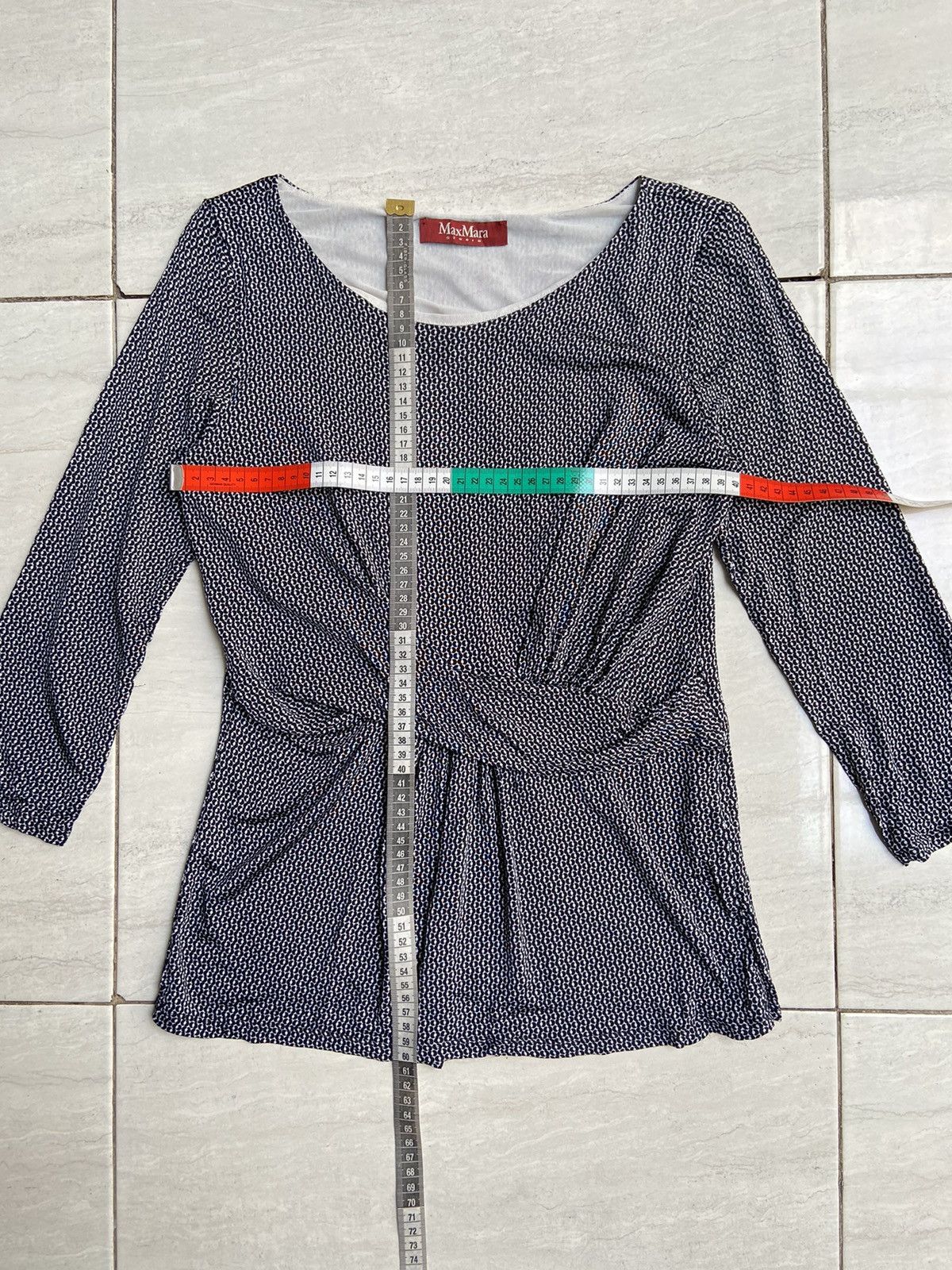 Max Mara MAX MARA STUDIO Motive T-shirt Size XXS / US 00 / IT 34 - 6 Thumbnail