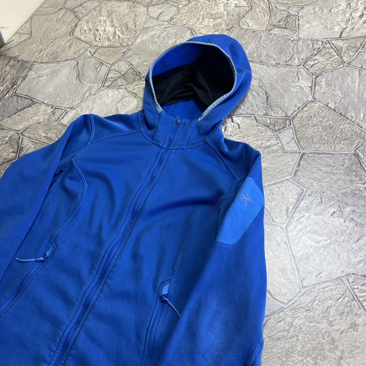 Arc'teryx Vintage Arcteryx Polartec Zip Hoodie Fleece Jacket Blue Size US XS / EU 42 / 0 - 2 Thumbnail