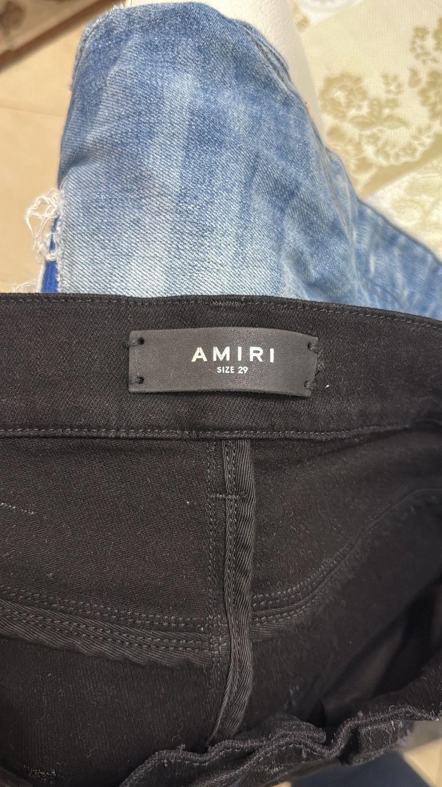 Amiri Amiri black stack jeans Size US 29 - 4 Thumbnail