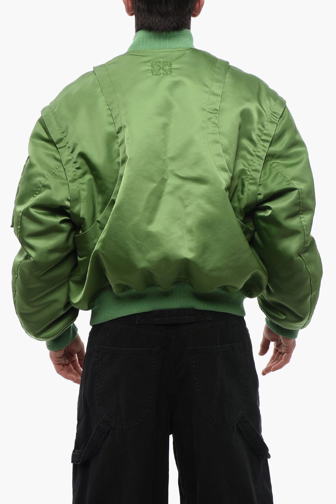 Off-White og1mm1025 Padded Arrow Bomber Jacket in Green Size US XXL / EU 58 / 5 - 2 Thumbnail