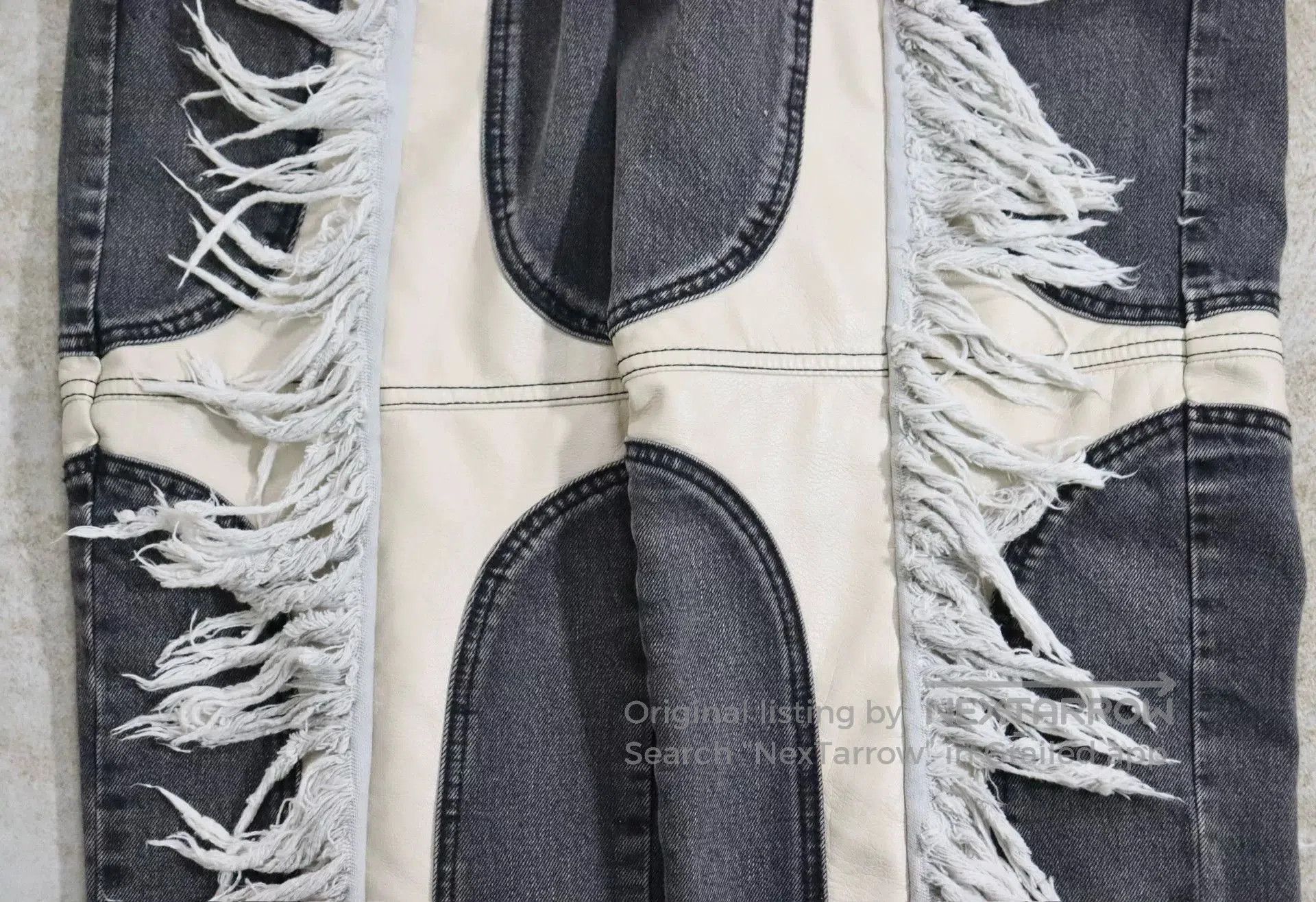 Thug Club Thug Club Frayed Denim Pants. Size US 28 / EU 44 - 7 Thumbnail