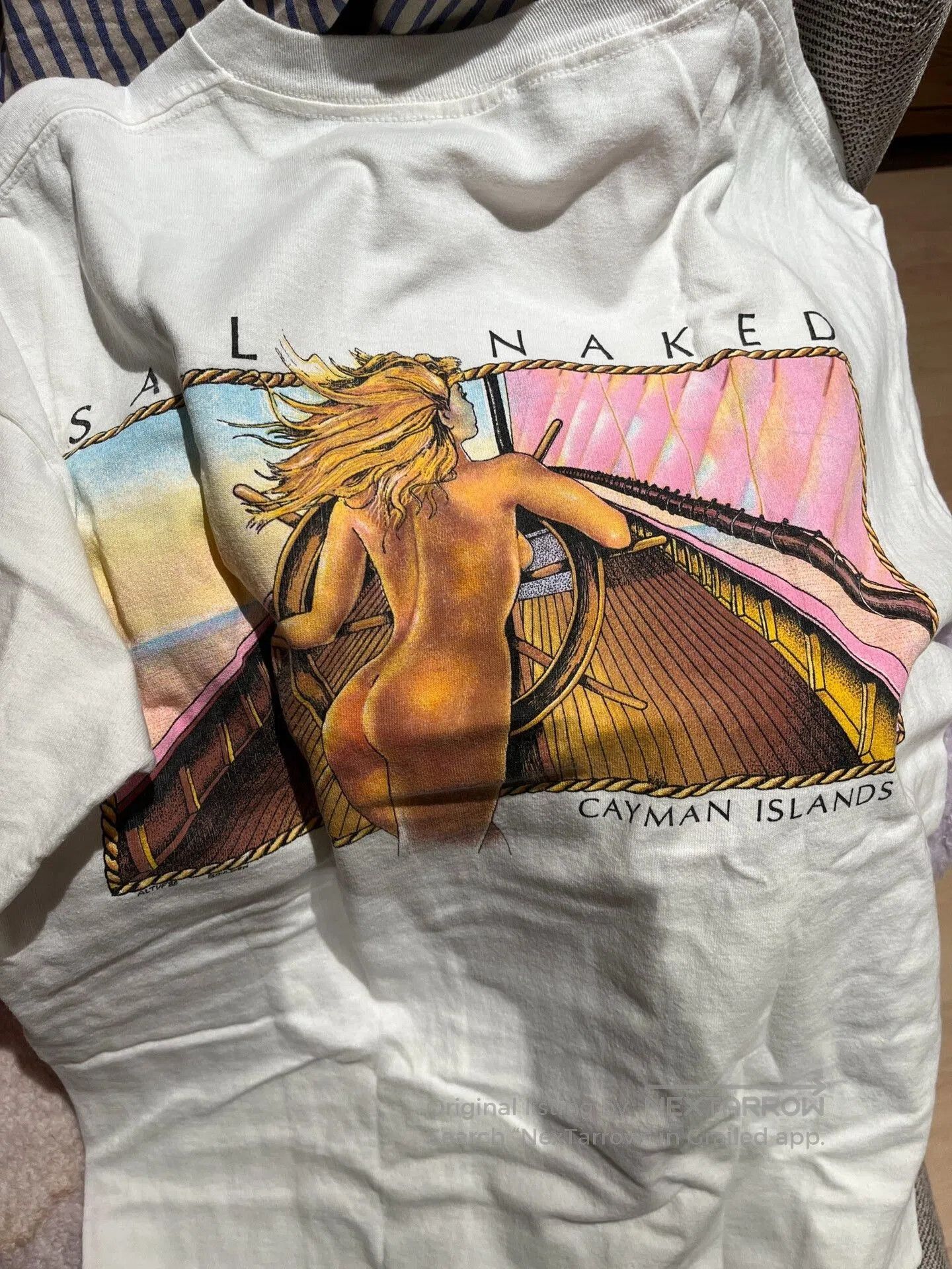 VINNY's Vintage 90s T-Shirt with Graphic Print. Size US M / EU 48-50 / 2 - 1 Thumbnail