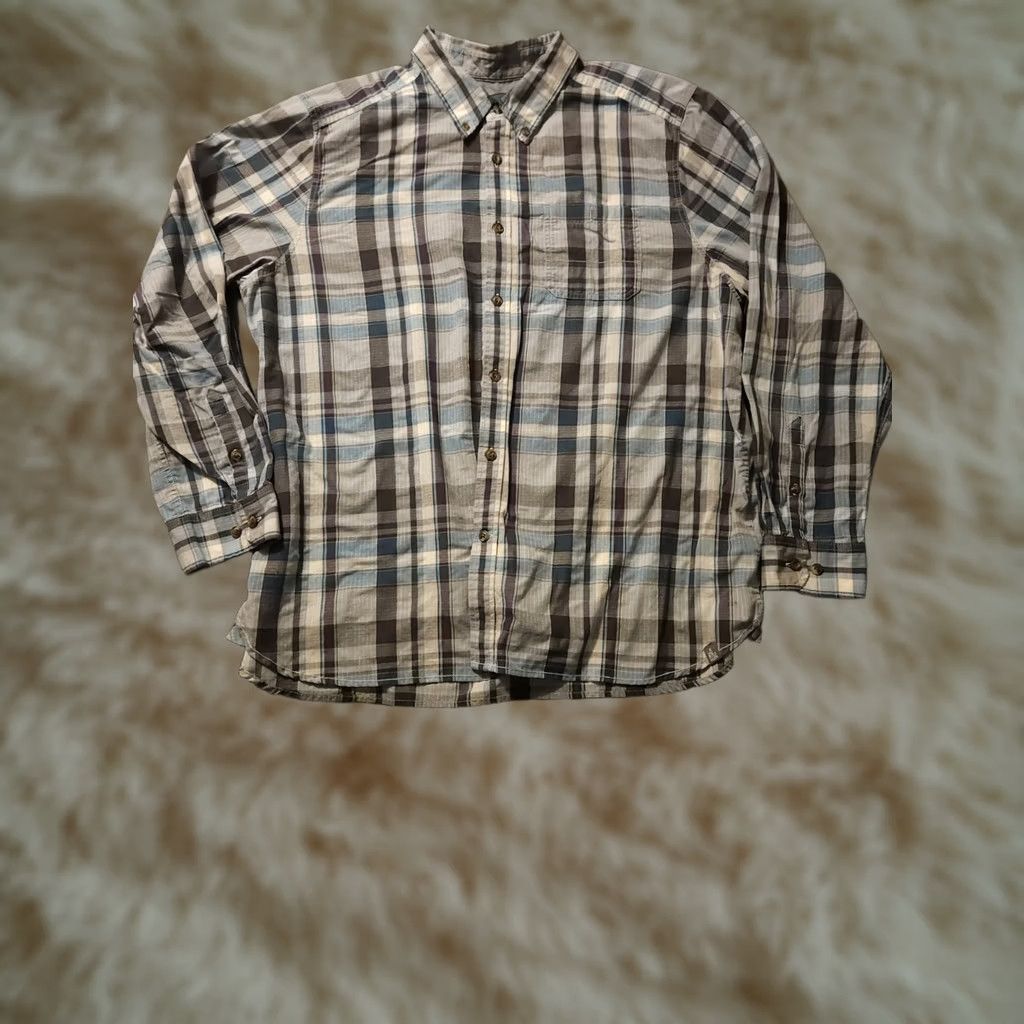 The North Face The North Face Button Down Shirt Mens XXL Rip Stop Plaid Pocket Preppy Clothing Size US XXL / EU 58 / 5 - 1 Thumbnail