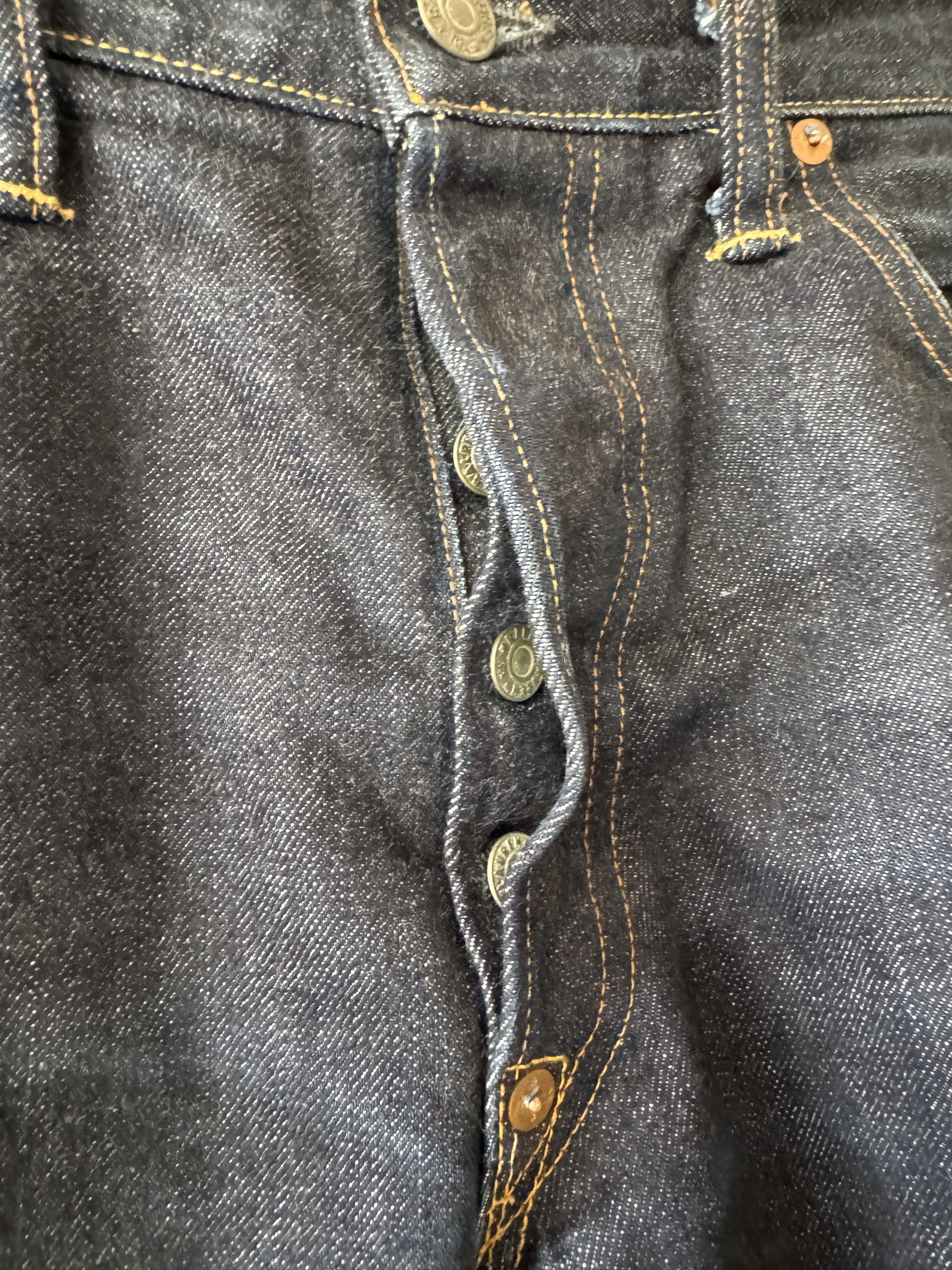 RRL Ralph Lauren RRL DOUBLE RL TYPE 21 SELVEDGE JEANS Size US 33 - 4 Thumbnail