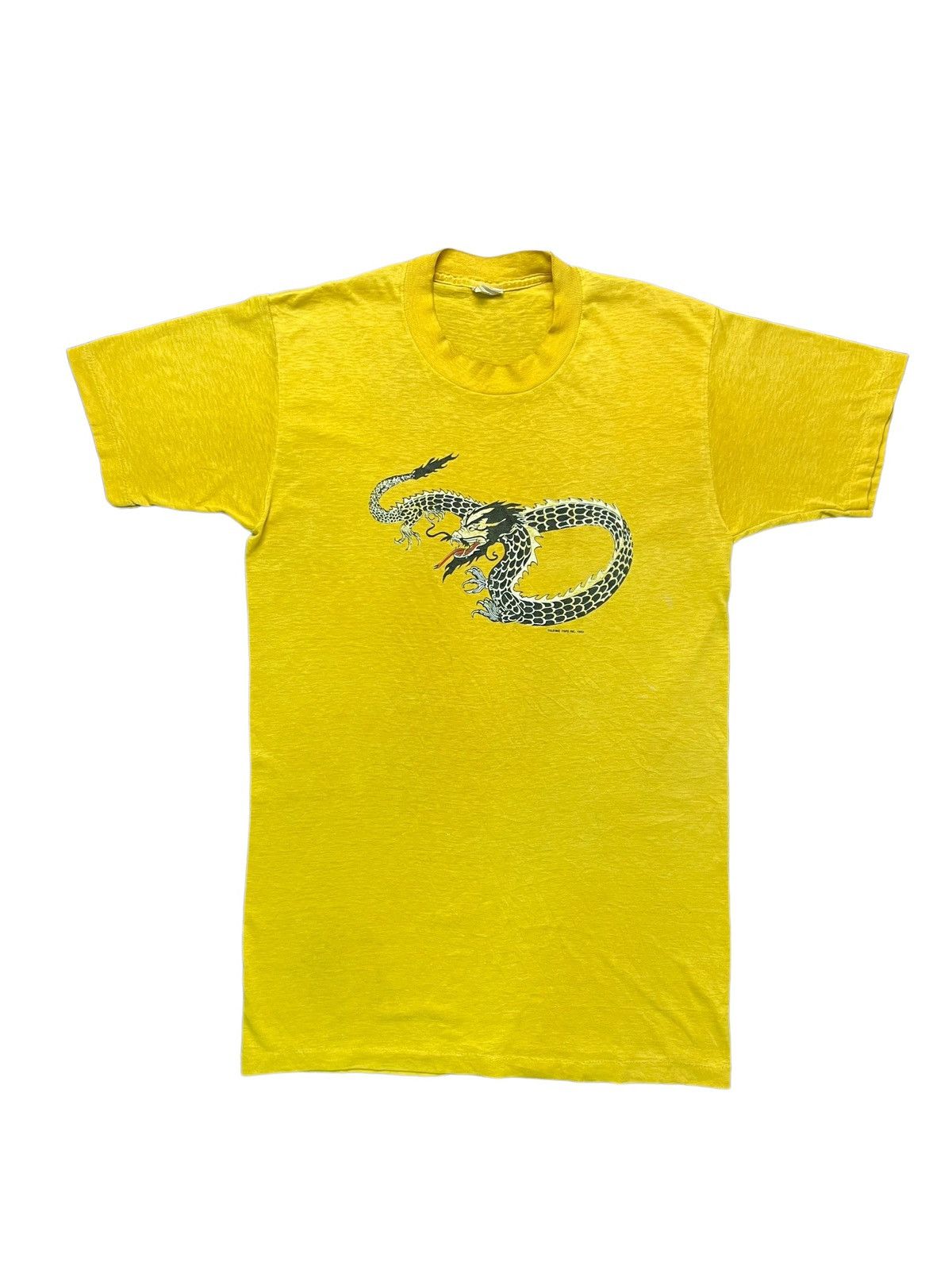 Vintage Vintage 80s Dragon 🐉 Tees Size US M / EU 48-50 / 2 - 2 Thumbnail