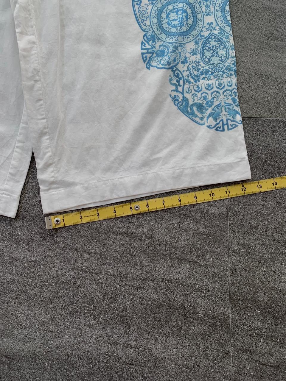 Junya Watanabe FREE TAX! Skull Graphic Relaxed/Easy Pants Size US 31 - 16 Thumbnail