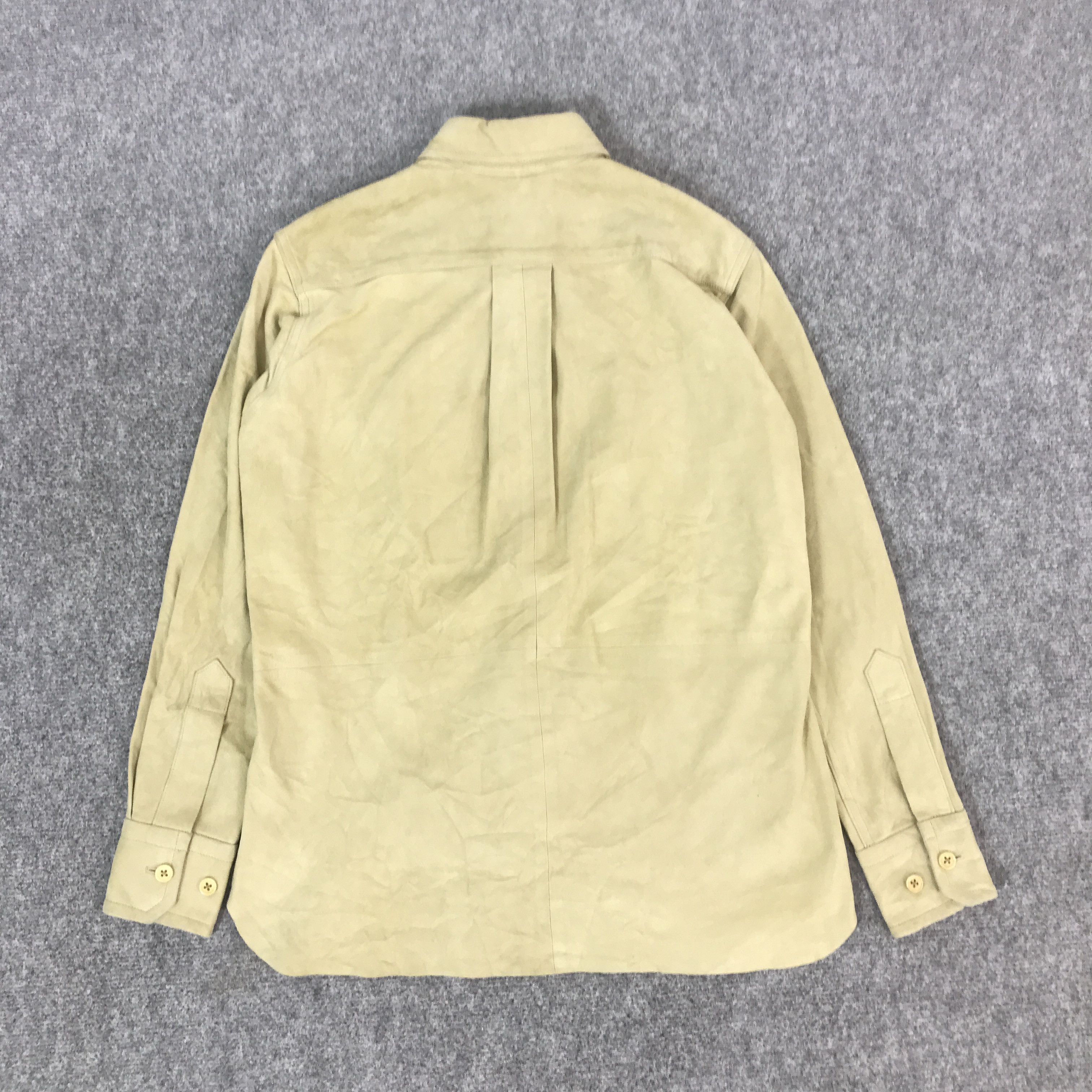 Ralph Lauren RALPH LAUREN POLO LEATHER BUTTON T-SHIRT Size US M / EU 48-50 / 2 - 3 Thumbnail